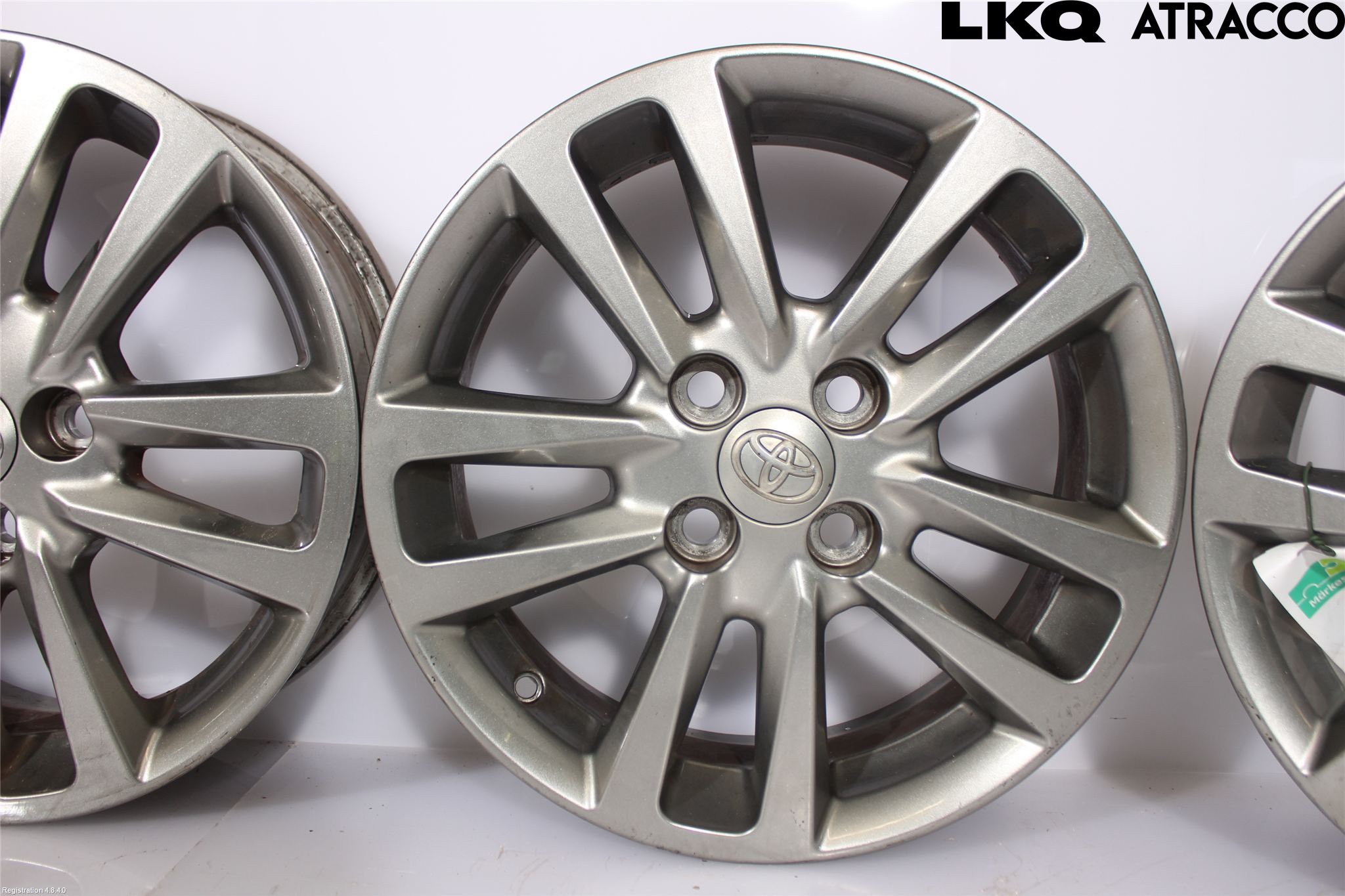 Toyota YARIS XP130 15-20 Fälgsats Aluminium