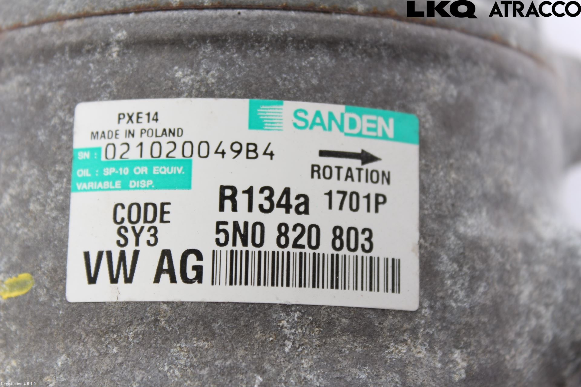 Audi A3/S3 05-13 Ac Kompressor