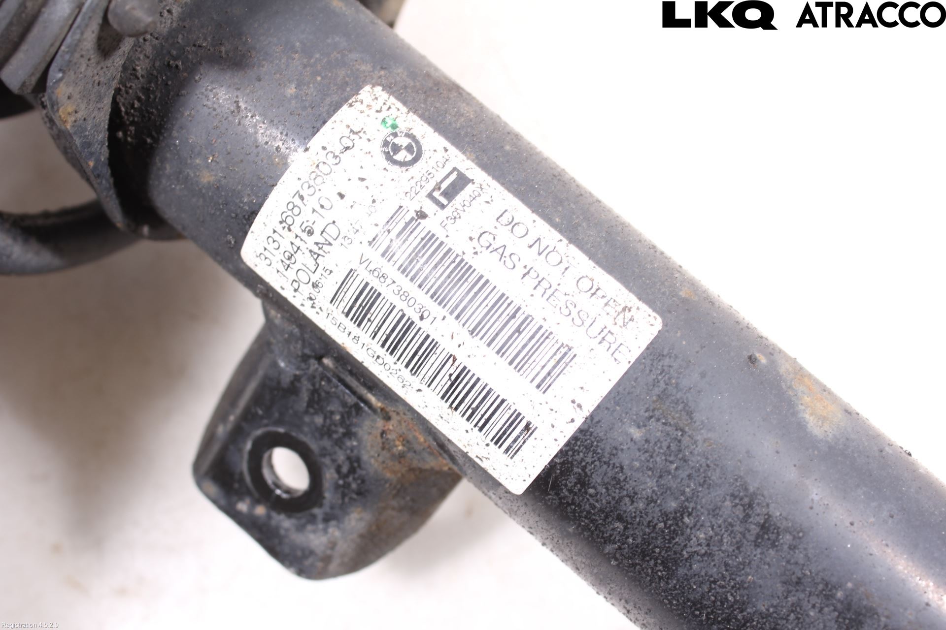 BMW 3 F30/F31/F80 12-19 Fjäderben Fram Vänster