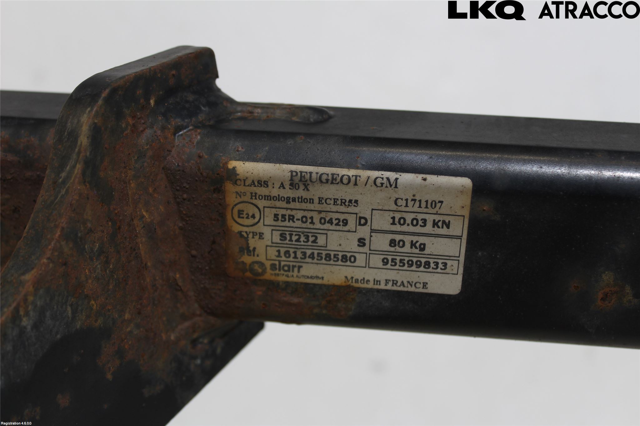 Peugeot 3008 17-24 Dragkrok