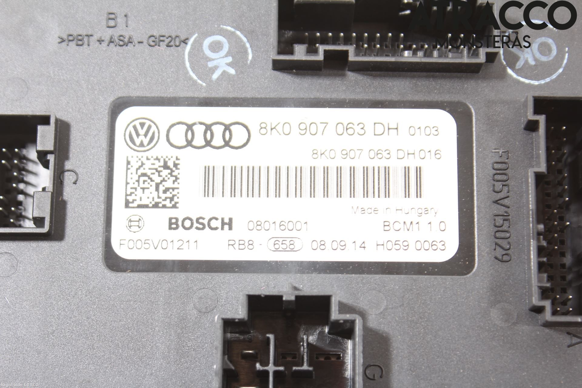 Audi A4 12-15 Styrenhet Övrigt