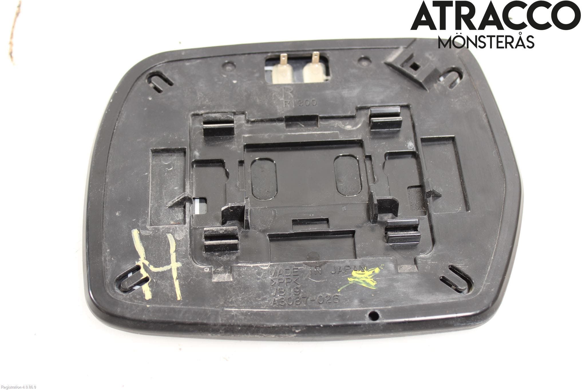 Subaru OUTBACK 10-15 Spegelglas Hö