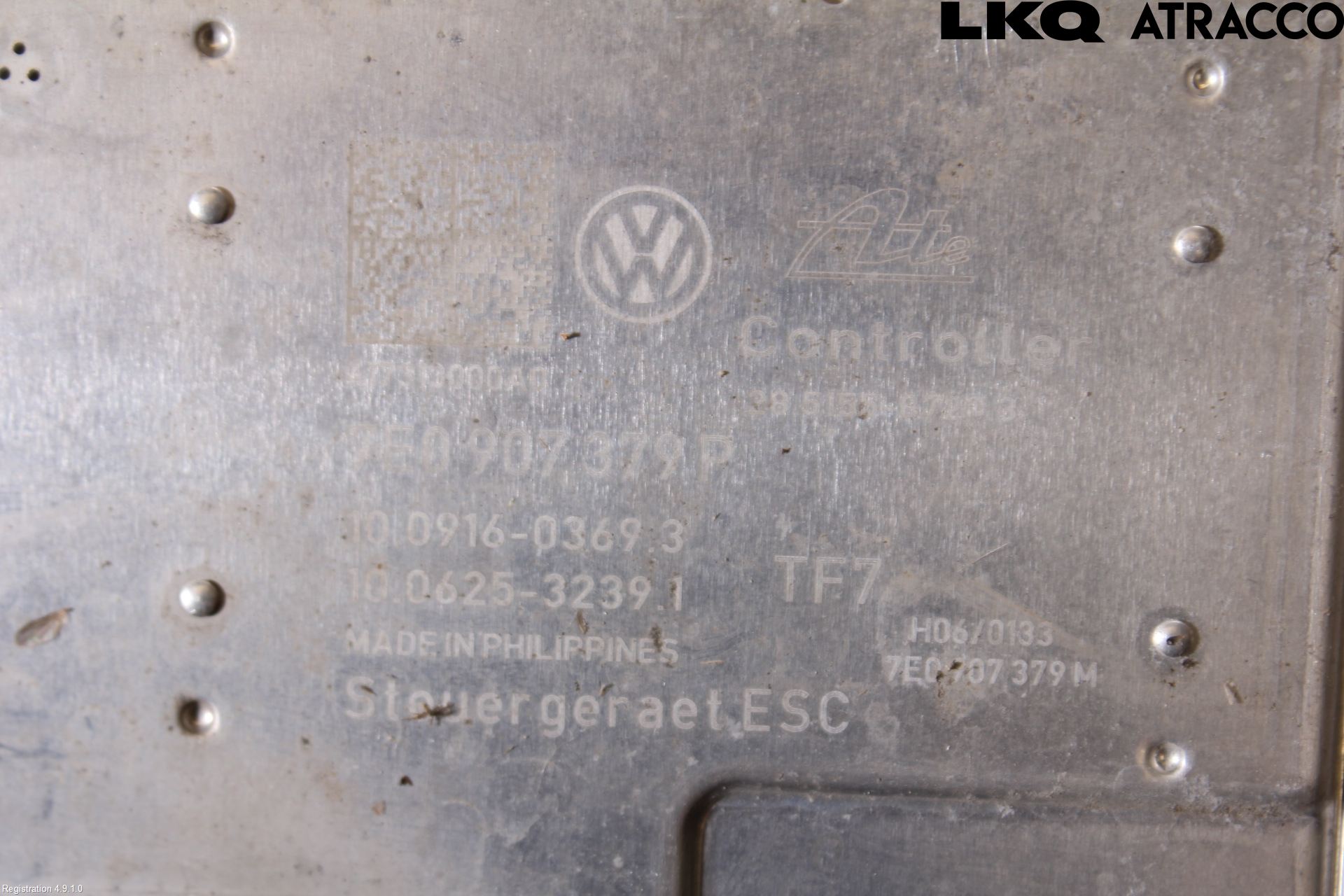 Volkswagen VW CADDY 16-20 Abs Hydraulaggregat