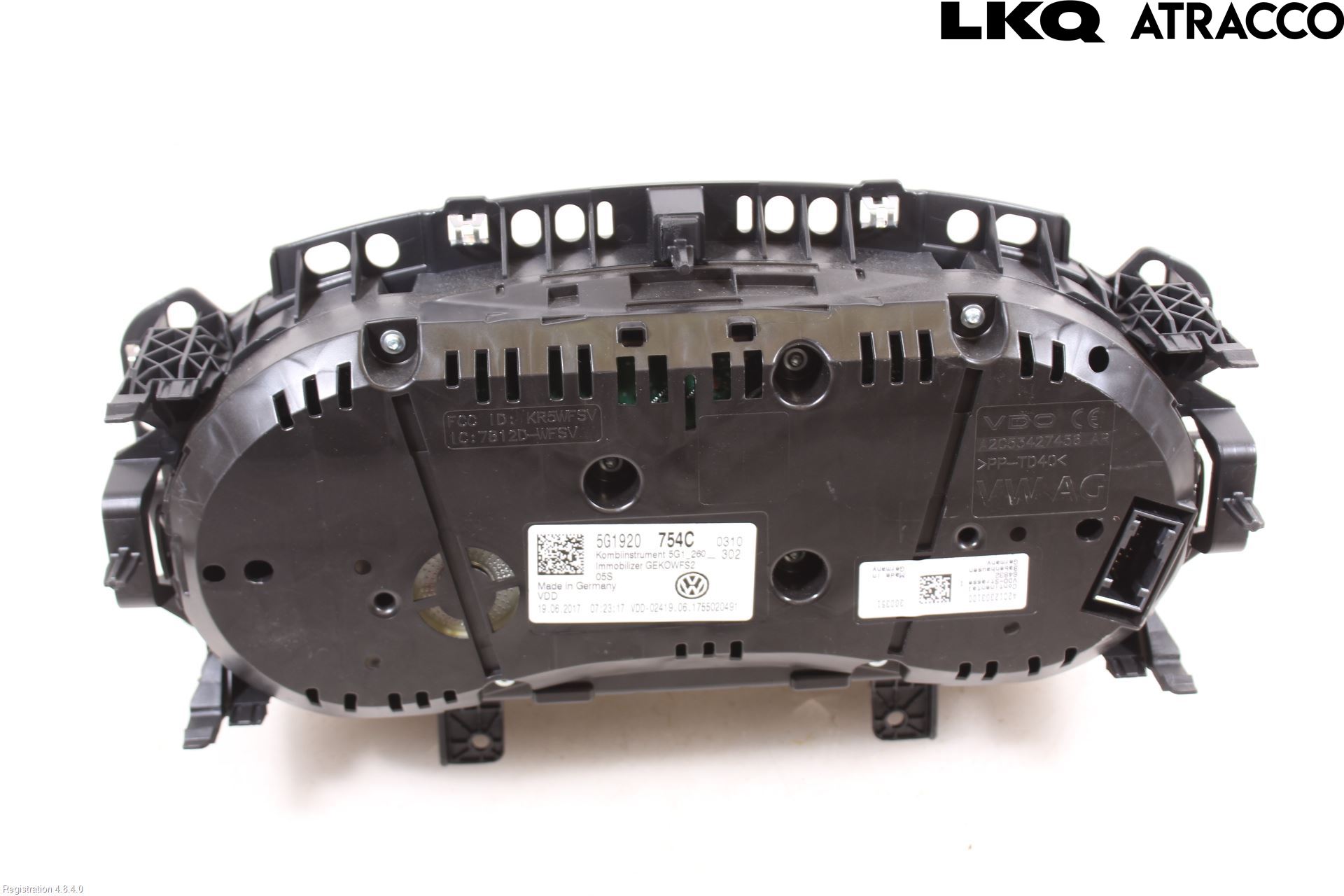 Volkswagen VW GOLF / E-GOLF VII 13-20 Instrument Komb