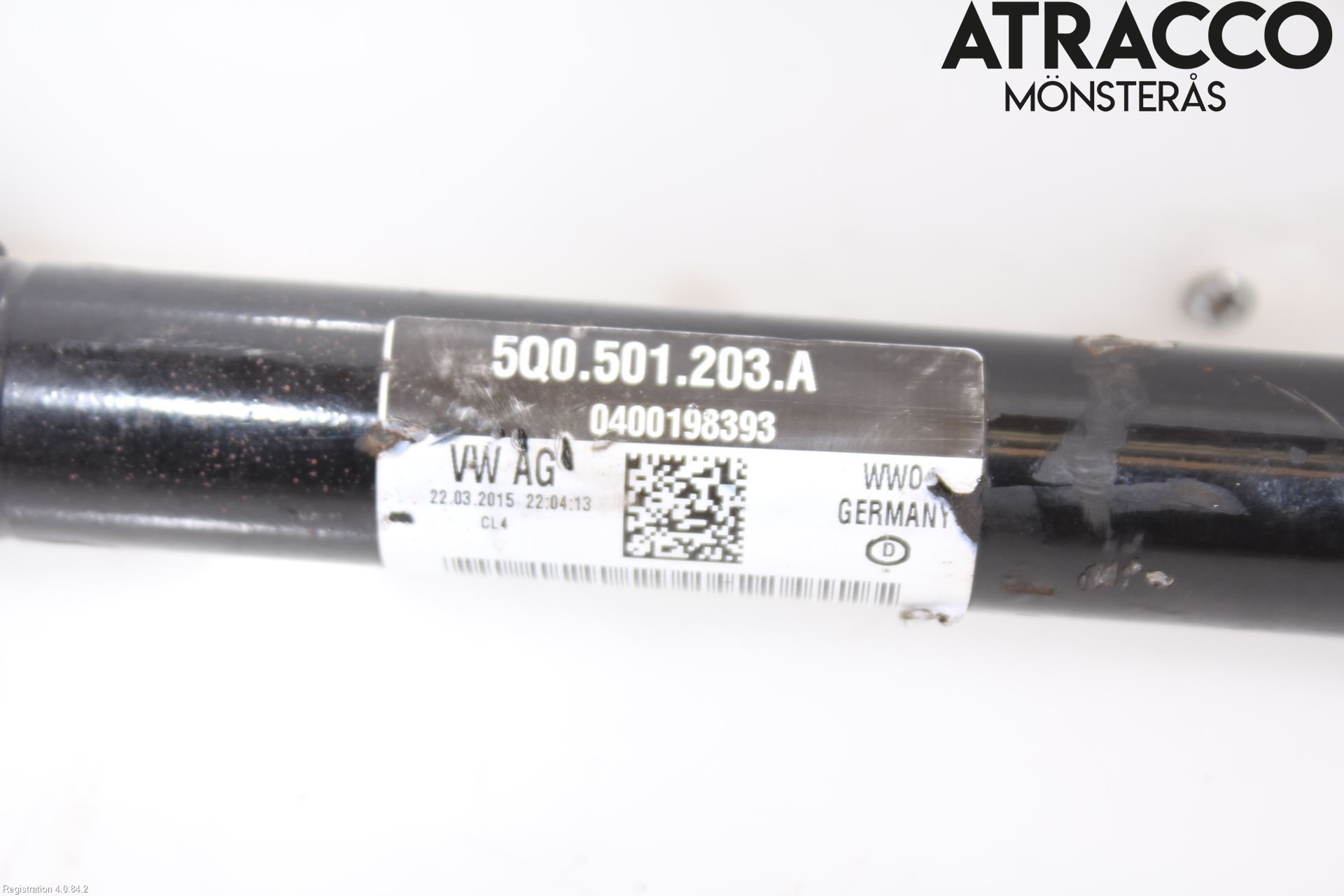 Volkswagen VW GOLF / E-GOLF VII 13-20 Drivaxel Bak Vänster