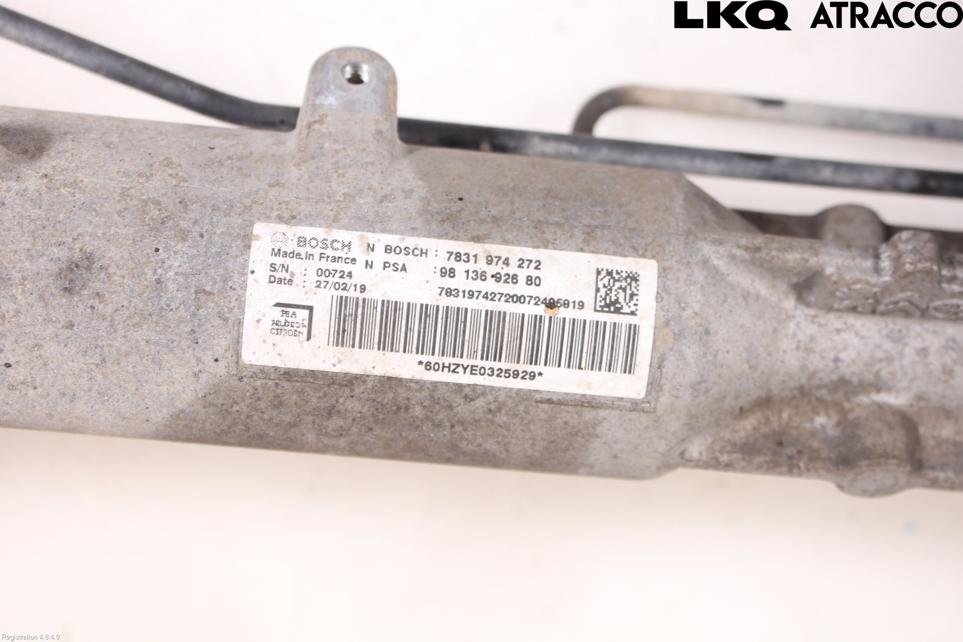 Peugeot EXPERT/E-EXPERT 17- Styrväxel Servo -Snäcka