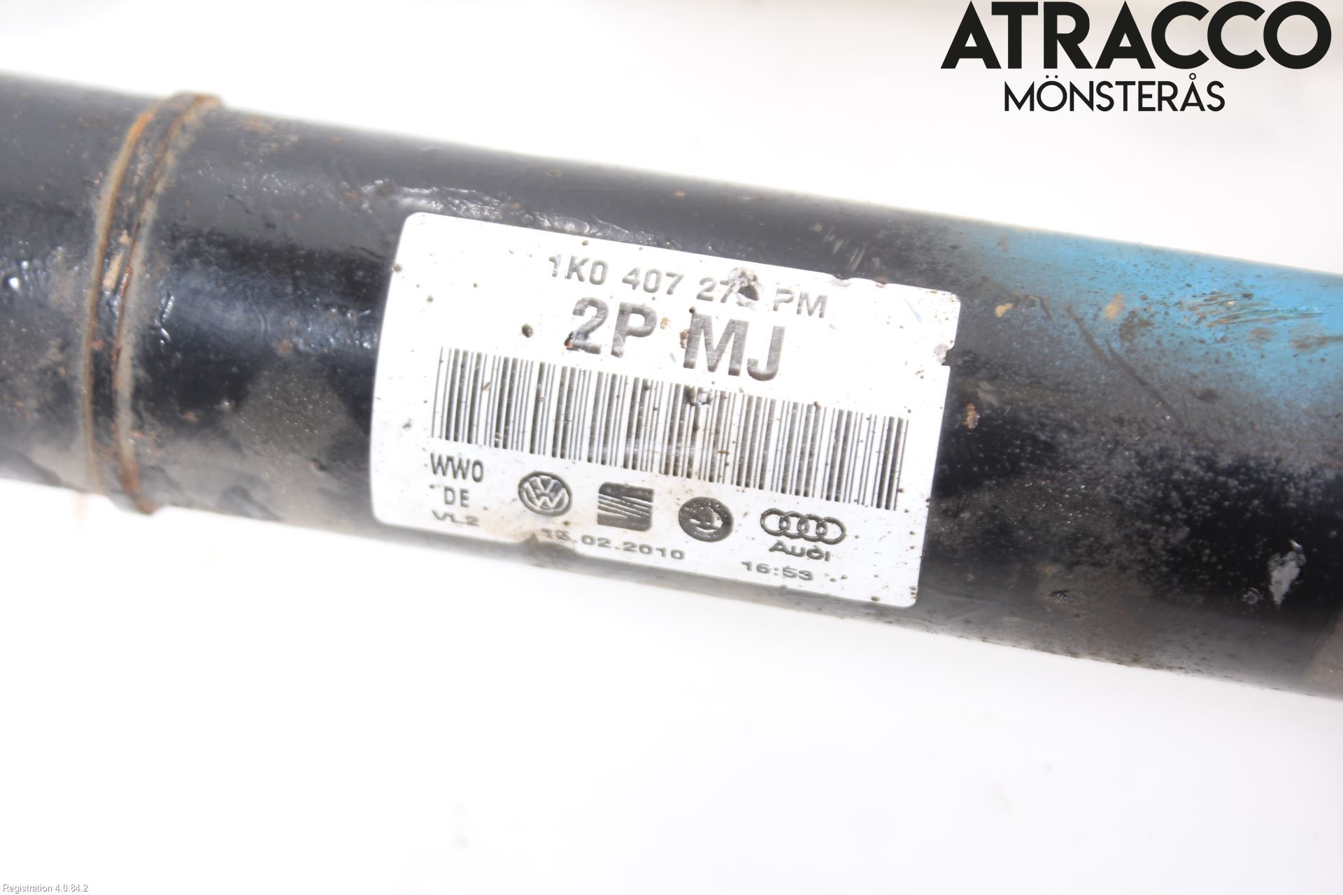 Volkswagen VW TOURAN 03-10 Drivaxel Fram Höger