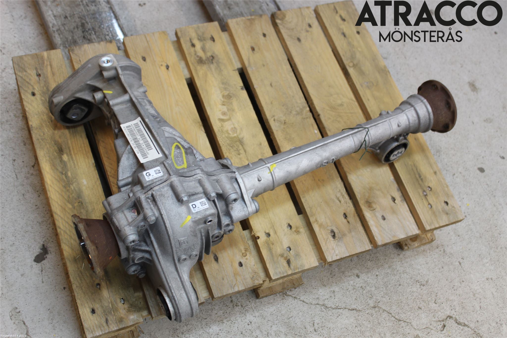 Volkswagen VW TOUAREG 7L 03-10 Framvagn Diffrential