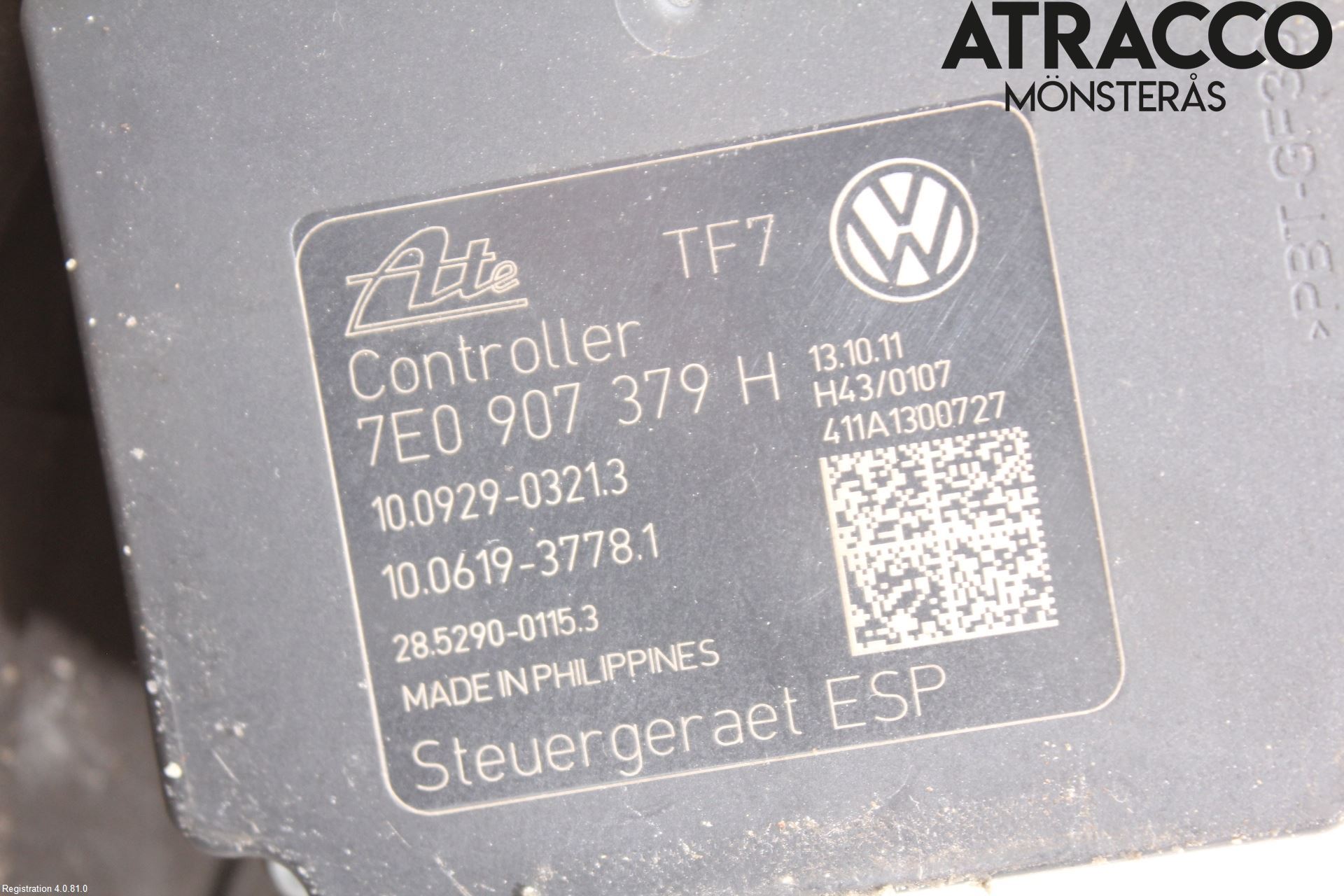 Volkswagen VW TRANSP/CARAVELLE (T5) 04-15 Abs Hydraulaggregat