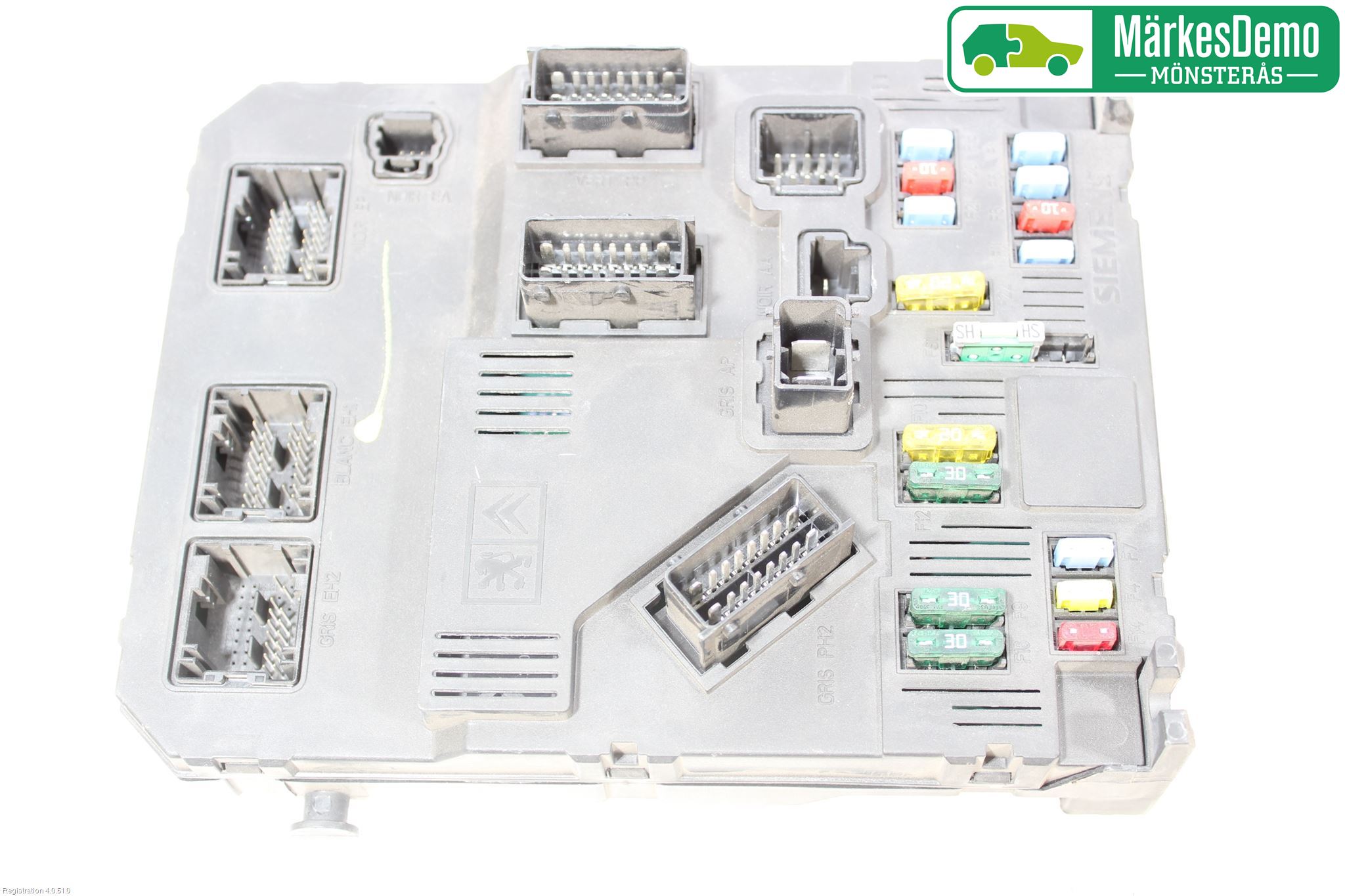 Peugeot 407 Säkringsdosa-Elcentral