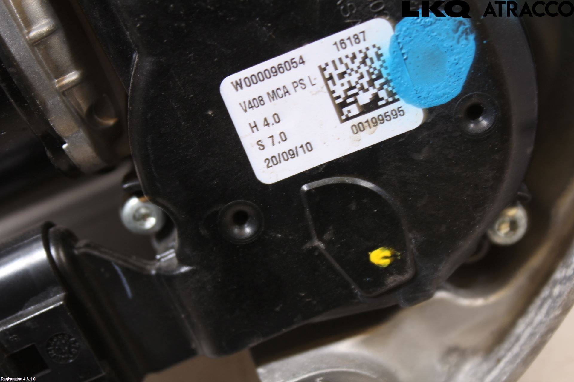 Ford TRANSIT/TOURNEO CONNECT 13-22 Torkarmotor Vindruta
