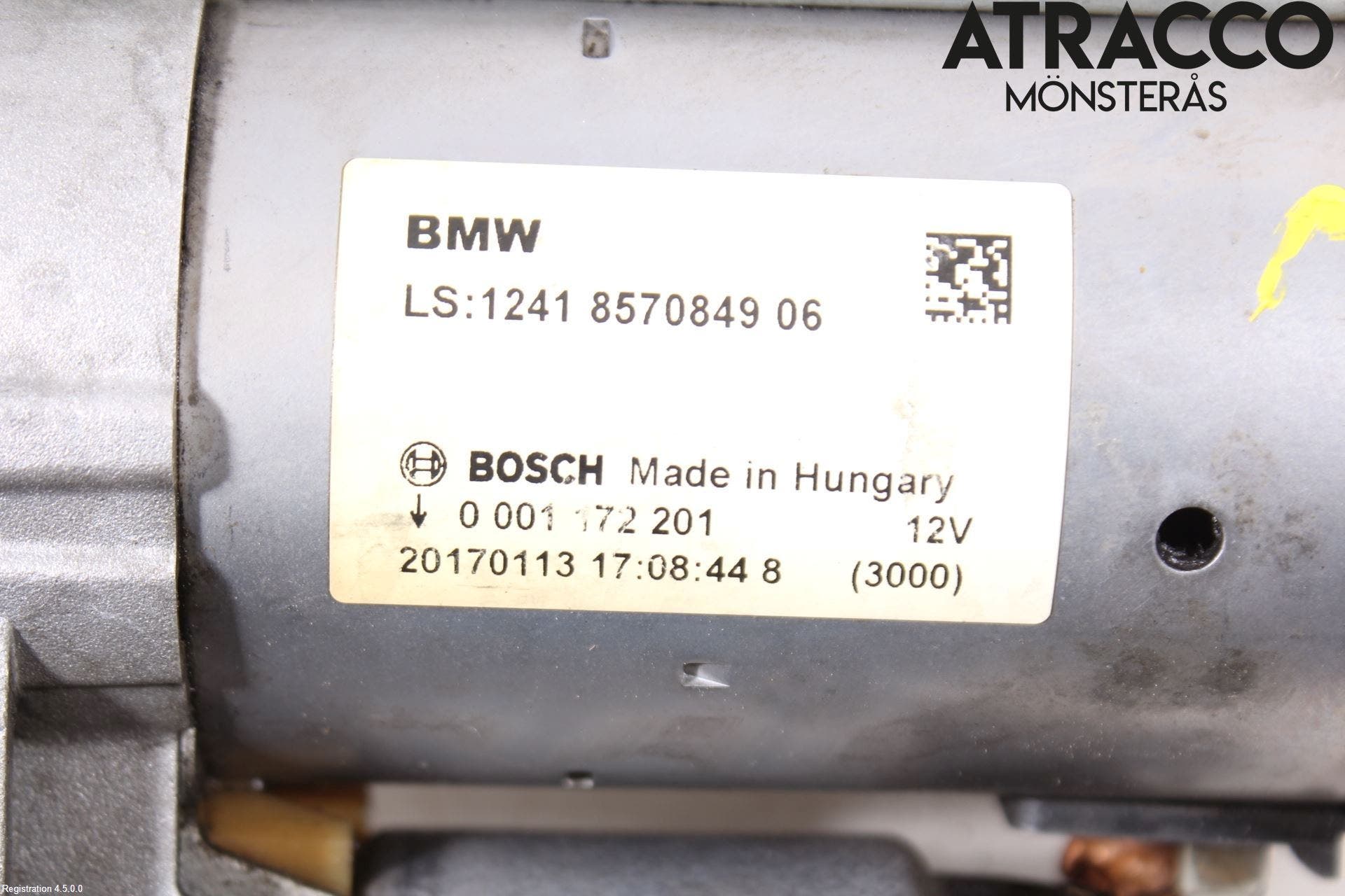 BMW 1 F20/F21 11-19 Startmotor