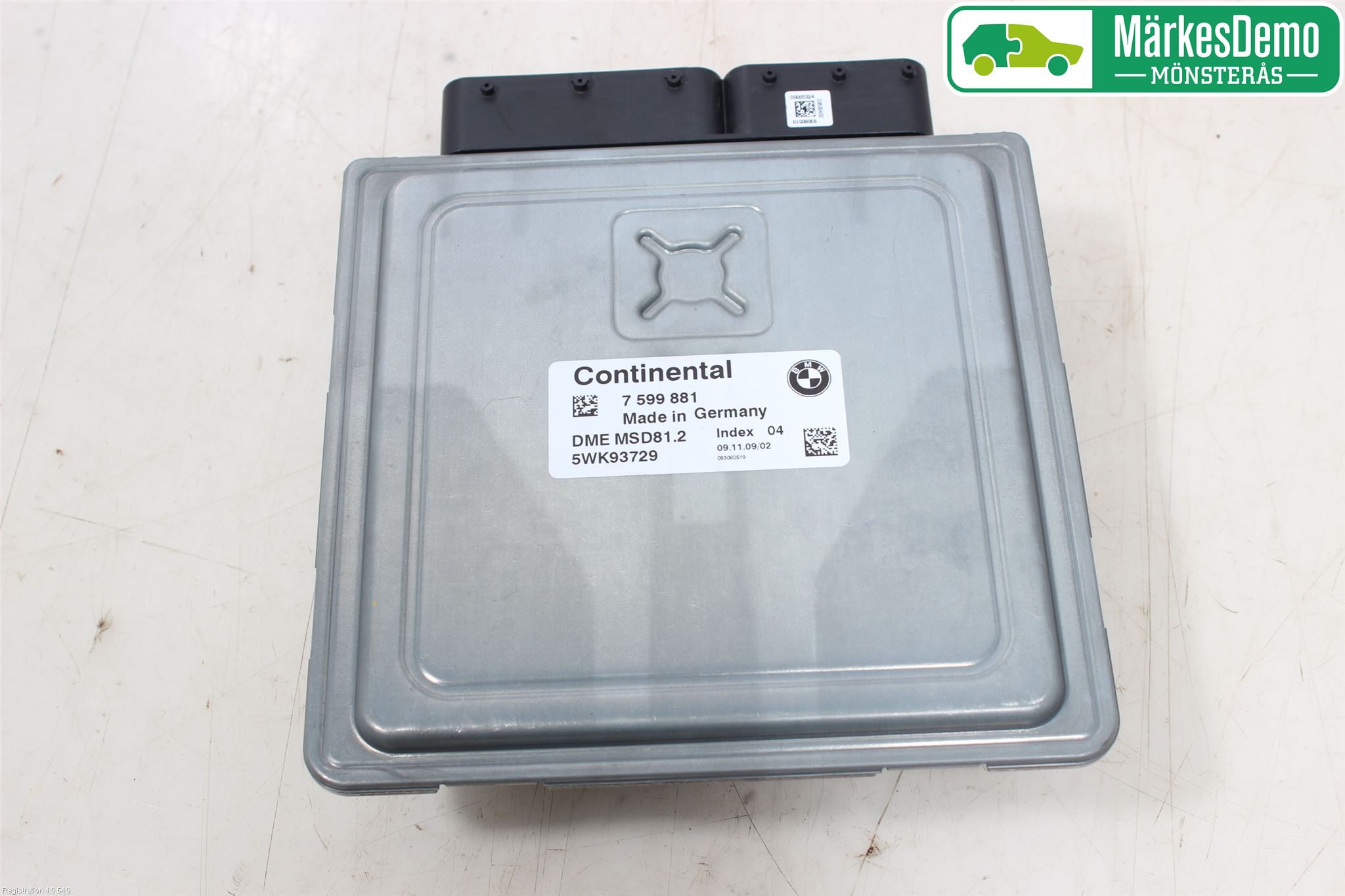 BMW 3 E90/91 SED/TOU 05-12 Styrenhet Insprut Bensin