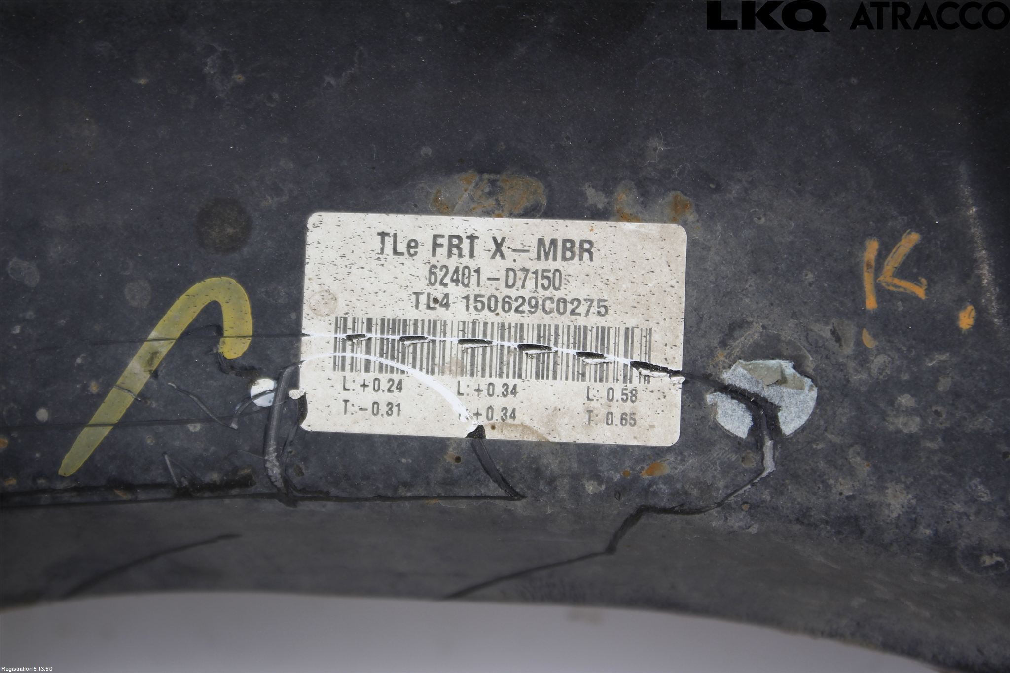 Hyundai TUCSON 05- Framvagnsbalk