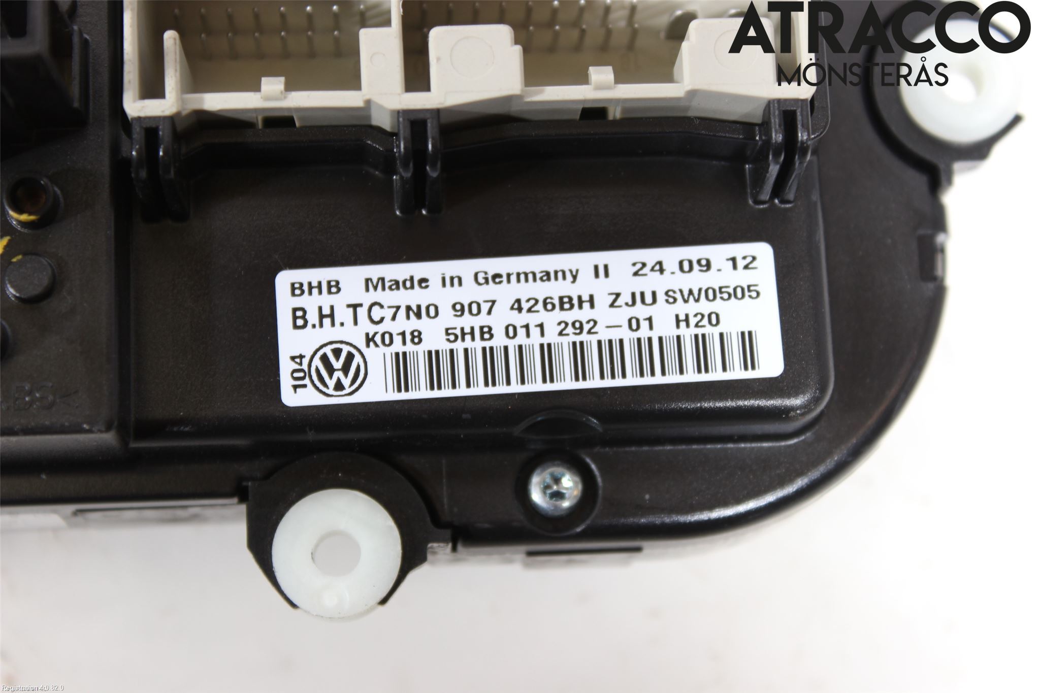 Volkswagen VW GOLF VI 09-13 Ac Styrenhet Ac Manöveren