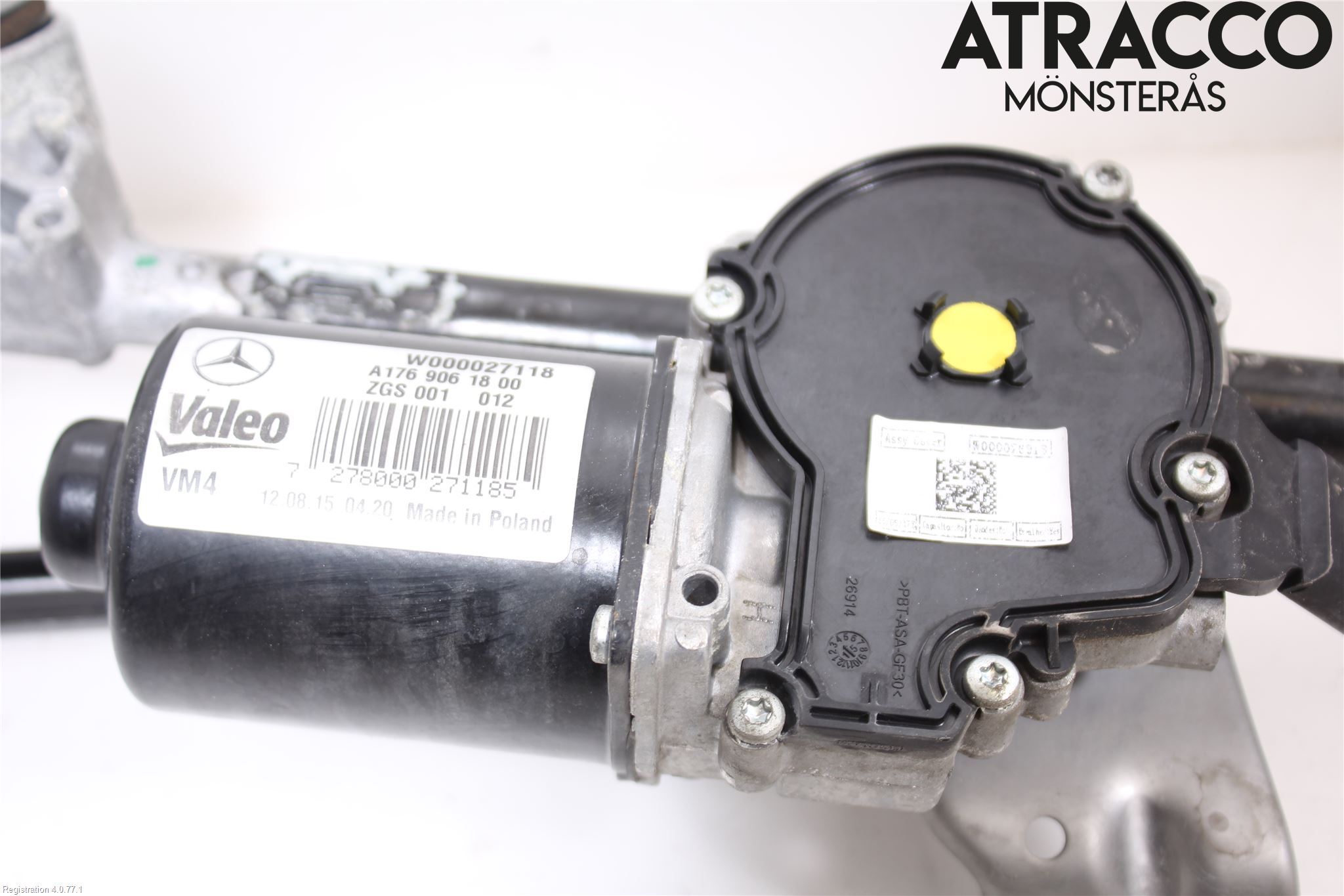 Mercedes-Benz MB CLA-KLASS (C117/X117) 13-19 Torkarmotor Vindruta