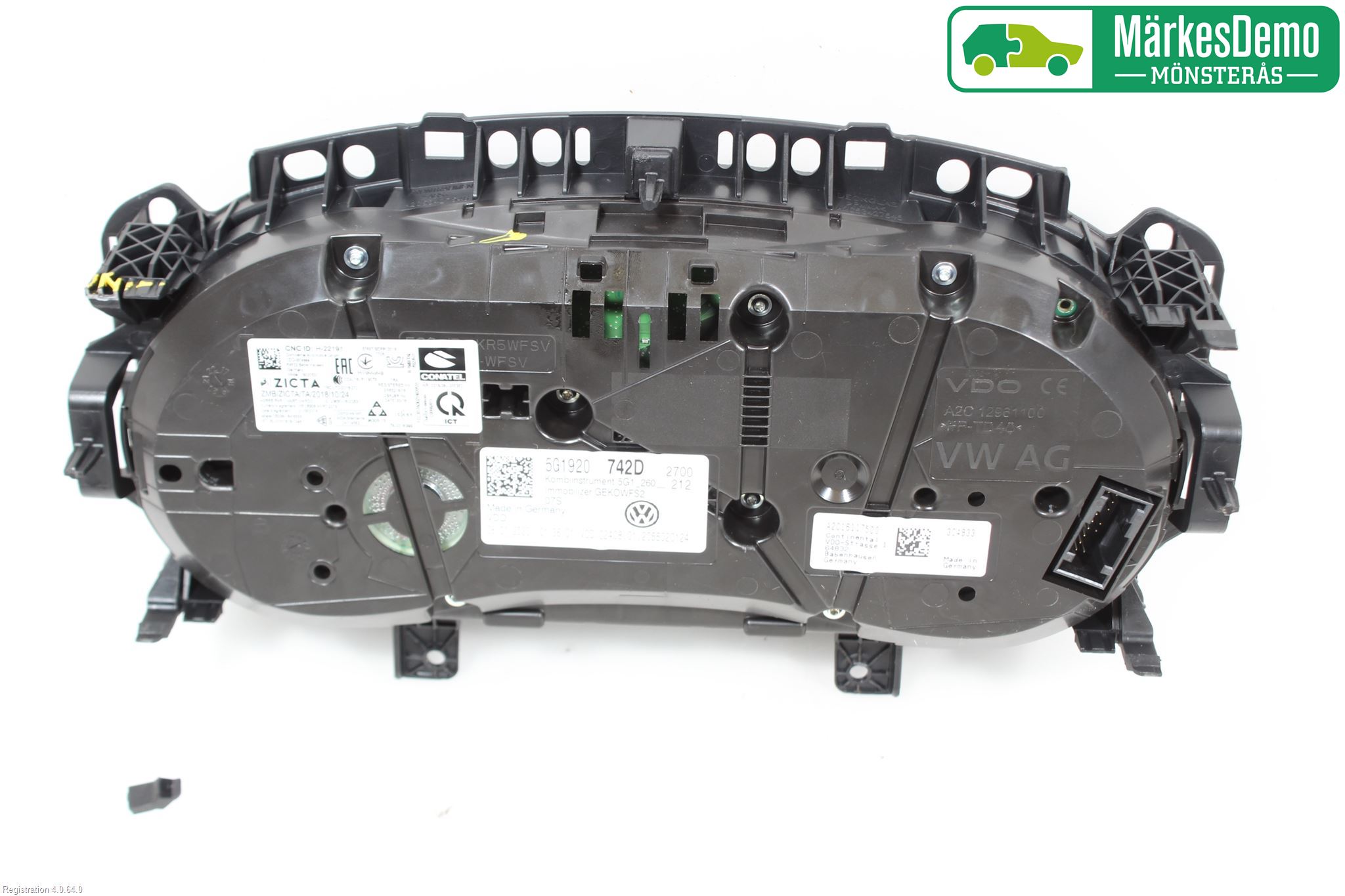 Volkswagen VW GOLF / E-GOLF VII 13-20 Instrument Komb