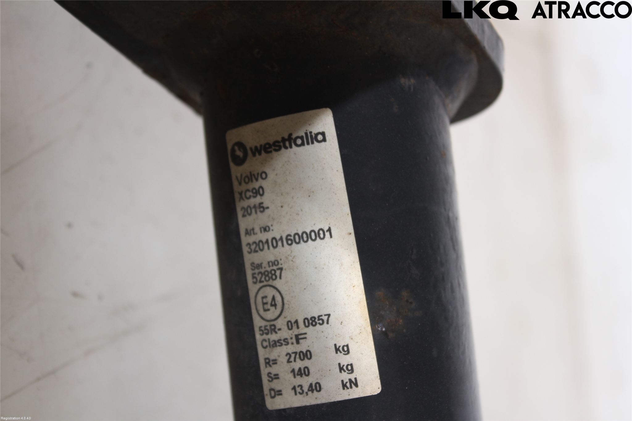 Volvo XC90/RECHARGE 16- Dragkrok