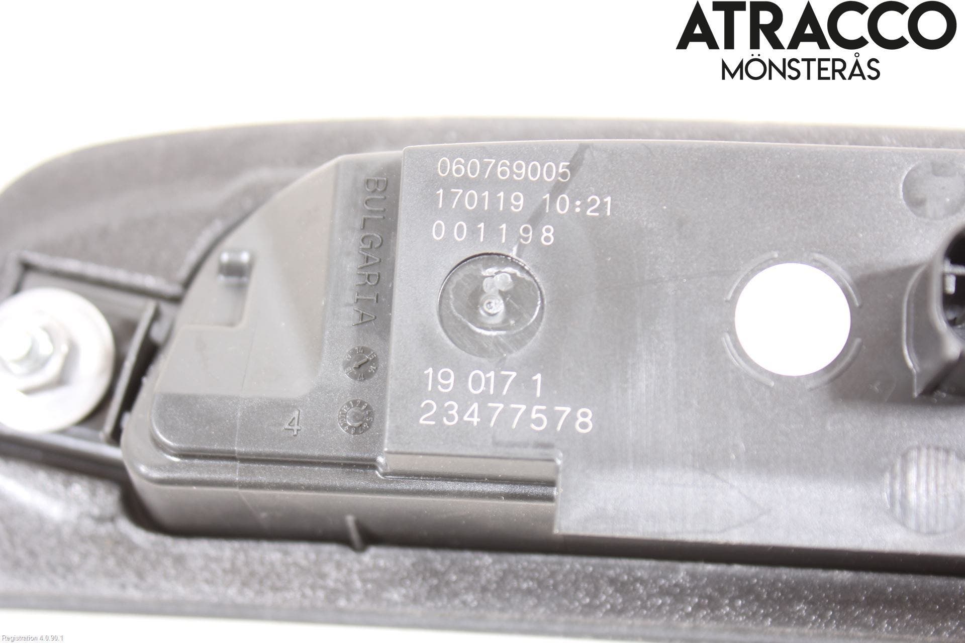 Opel CROSSLAND X 18- Bakluckehandtag