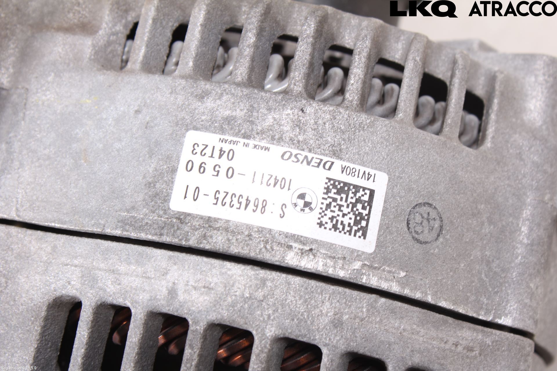 BMW 4 F32/F33/F82/F83 13-20 Generator