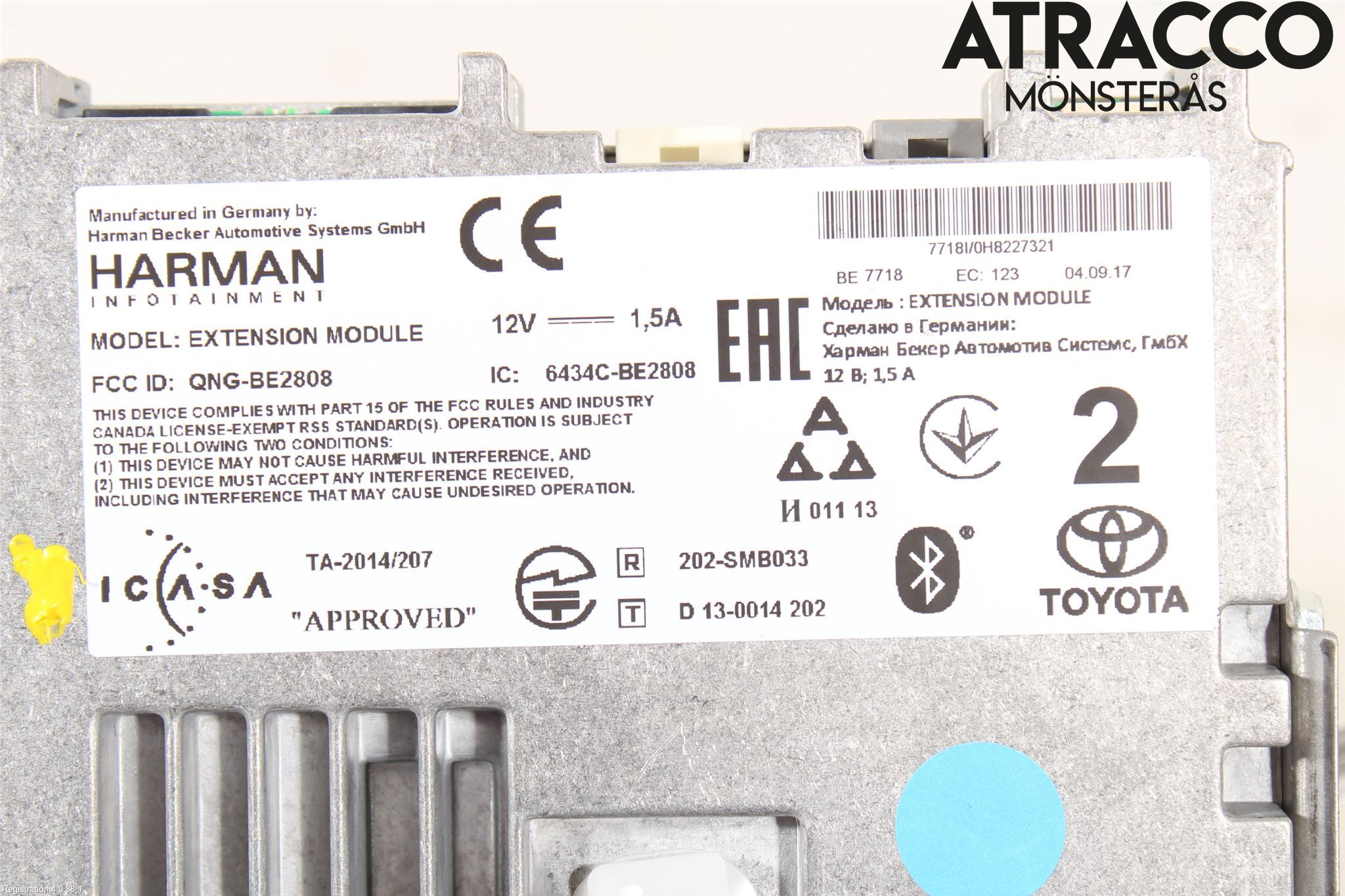 Toyota AVENSIS 16-18 Cd Radio - Multimediapanel