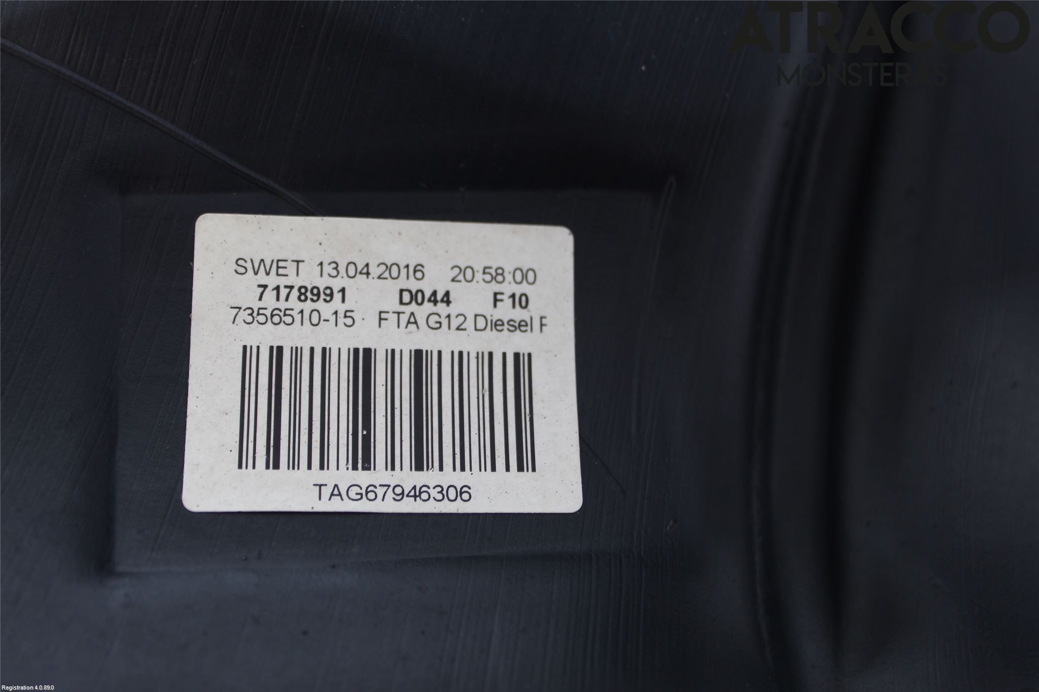 BMW 7 G11/G12 15-22 Bränsletank Diesel