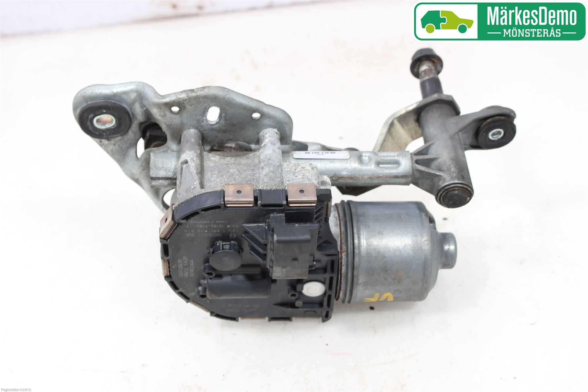 Peugeot 407 Torkarmotor Vindruta