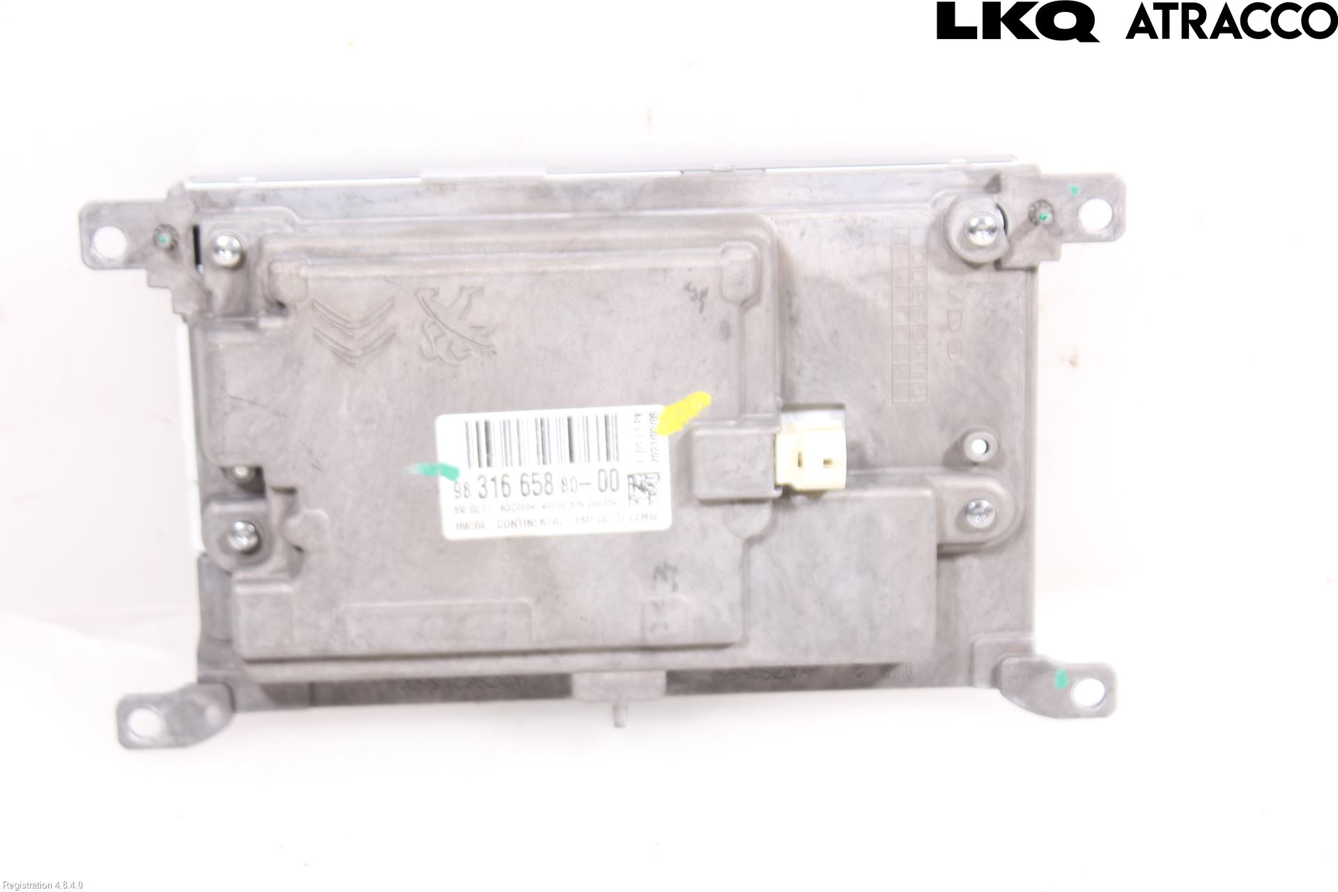 Citroen JUMPY/E-JUMPY 16- Multifunktionsdisplay