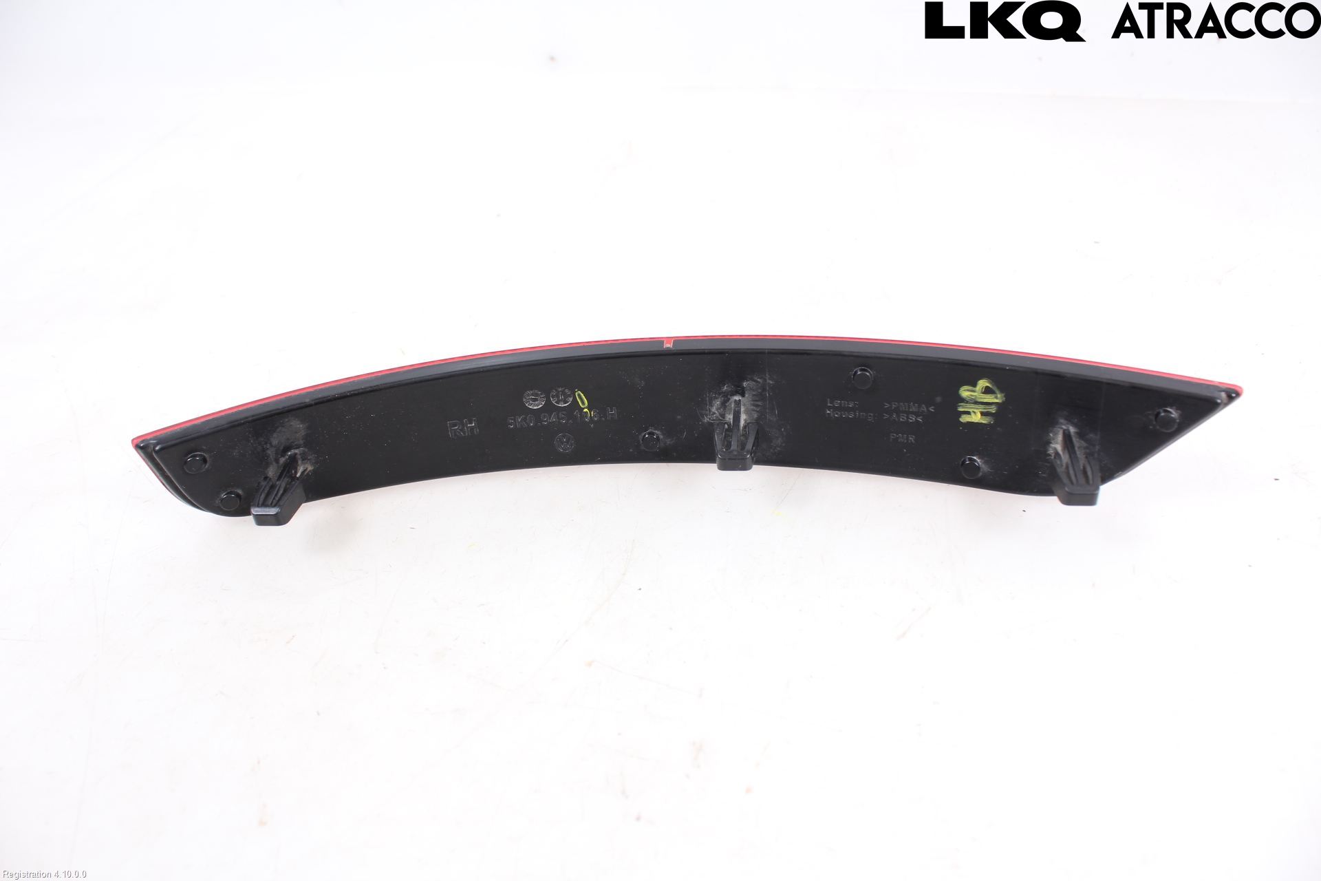 Volkswagen VW GOLF VI 09-13 Dimljus/Reflex Bak