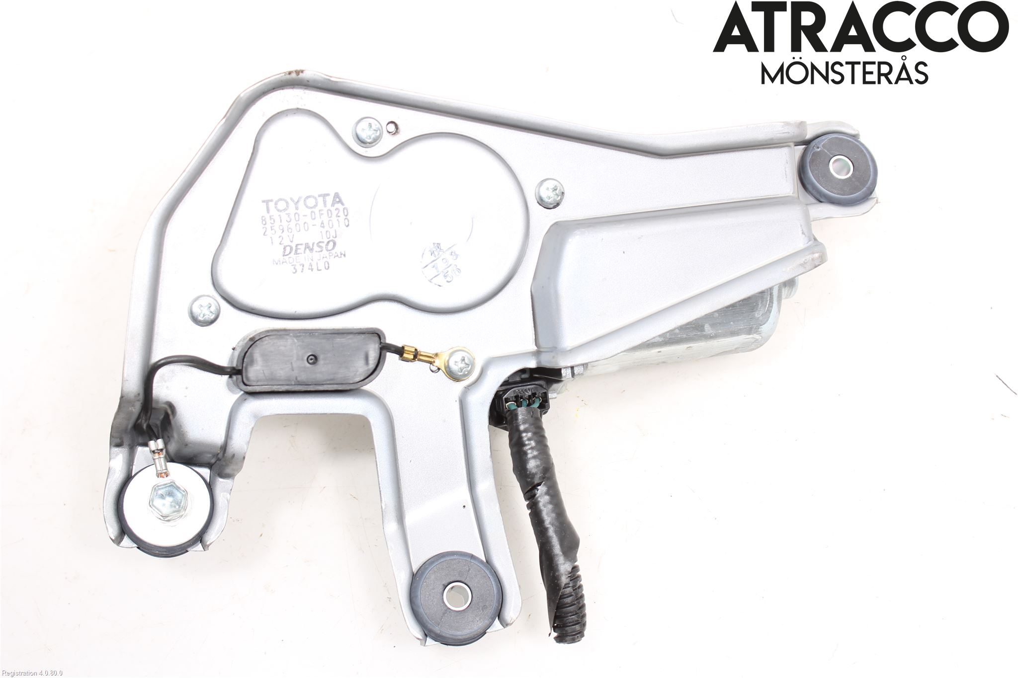 Toyota COROLLA VERSO 08-09 Torkarmotor Baklucka