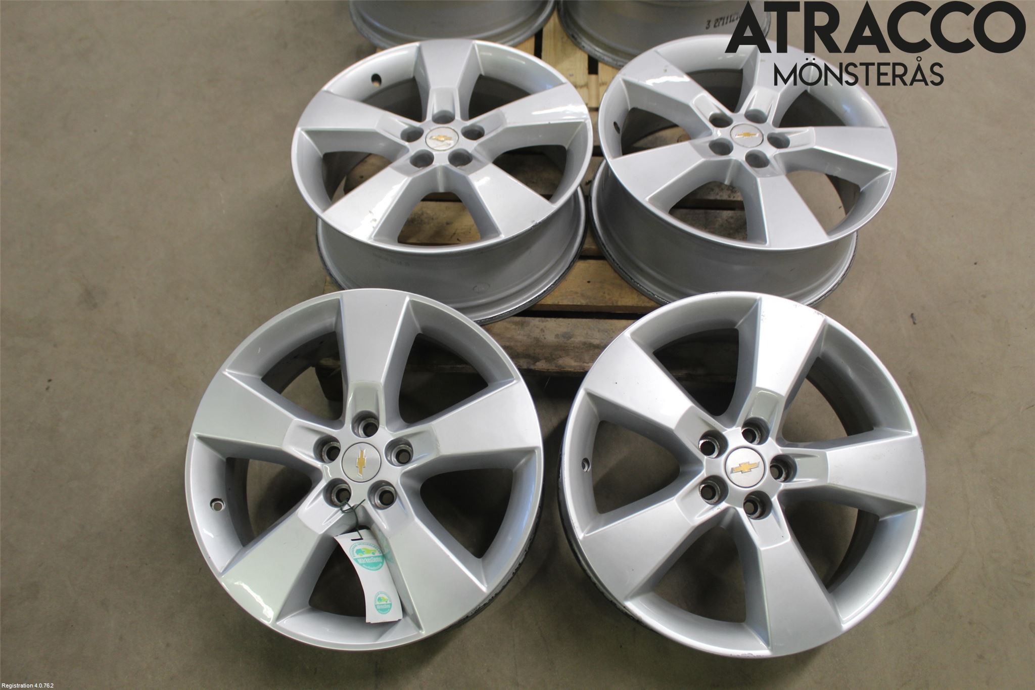 Chevrolet TRAX Fälgsats Aluminium