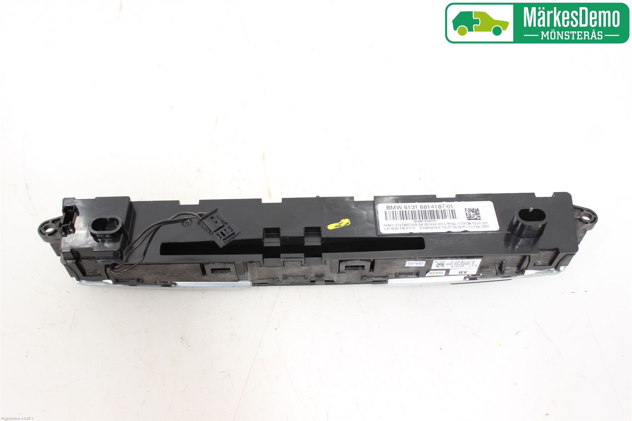 BMW 3 F30/F31/F80 12-19 Cd Radio - Multimediapanel