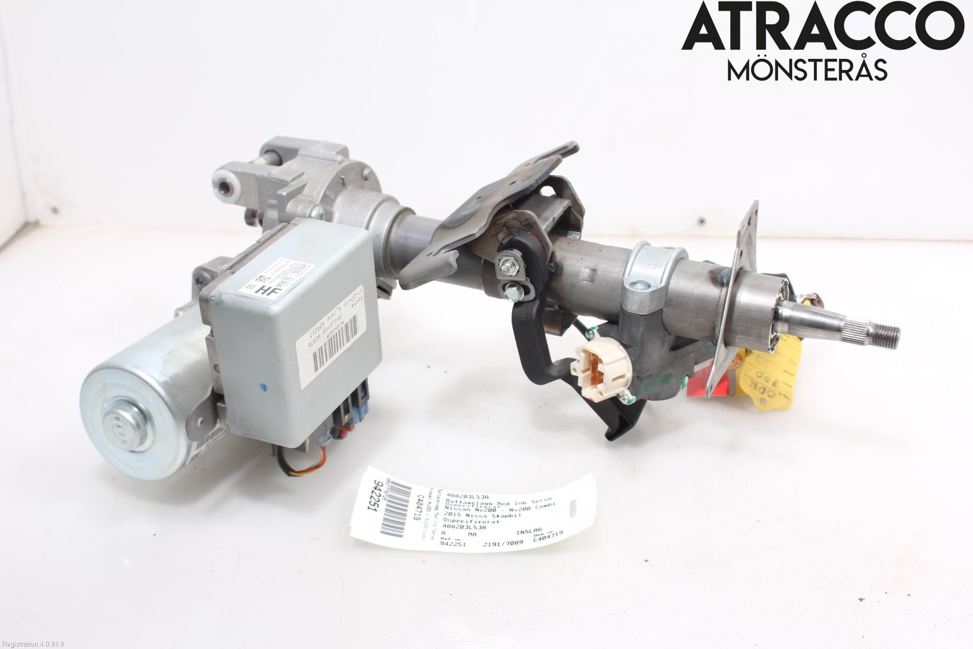 Nissan NV200/NV200 COMBI Rattaxelagg Med Inb Servo