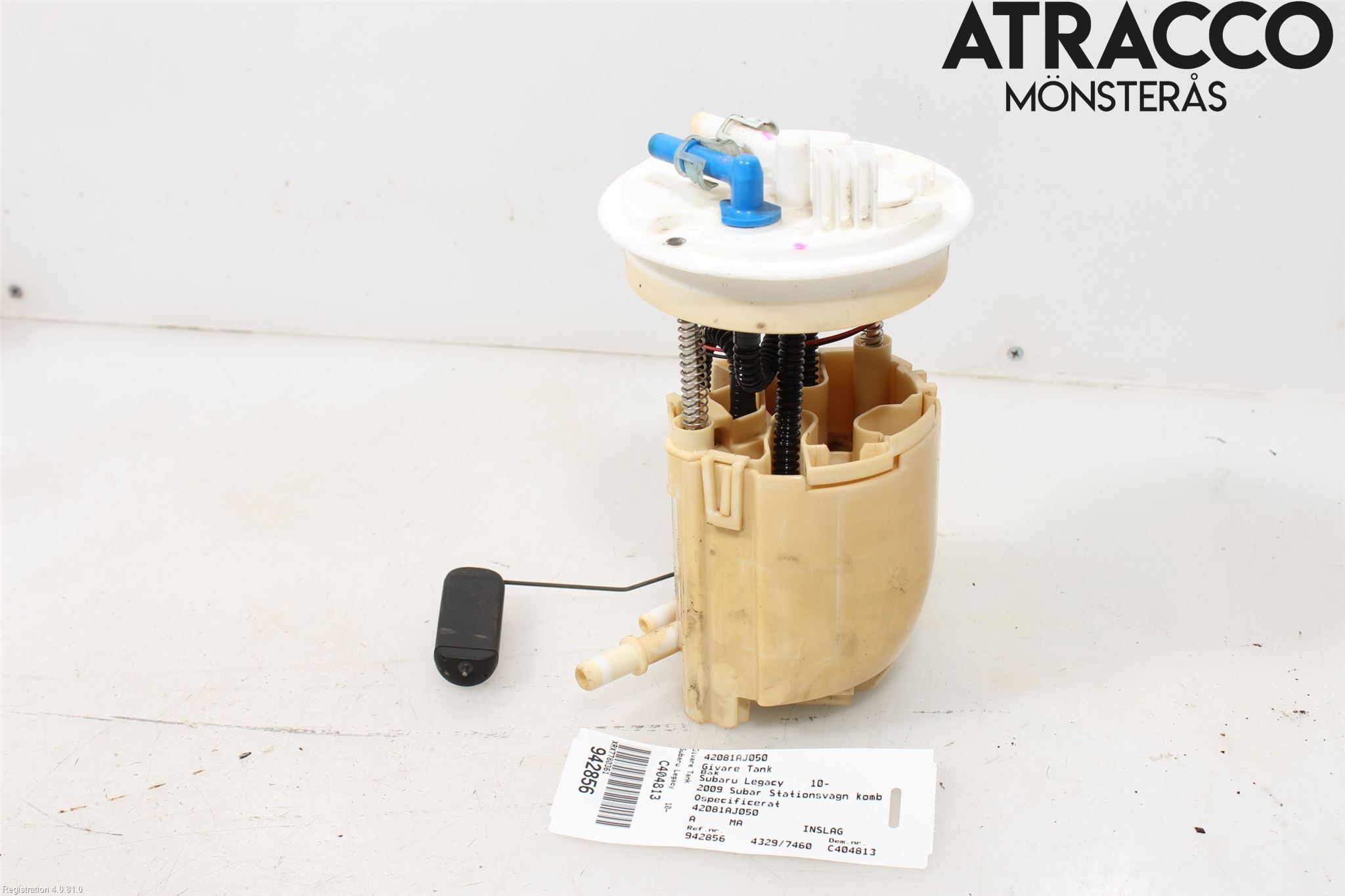 Subaru LEGACY 10-14 Givare Tank