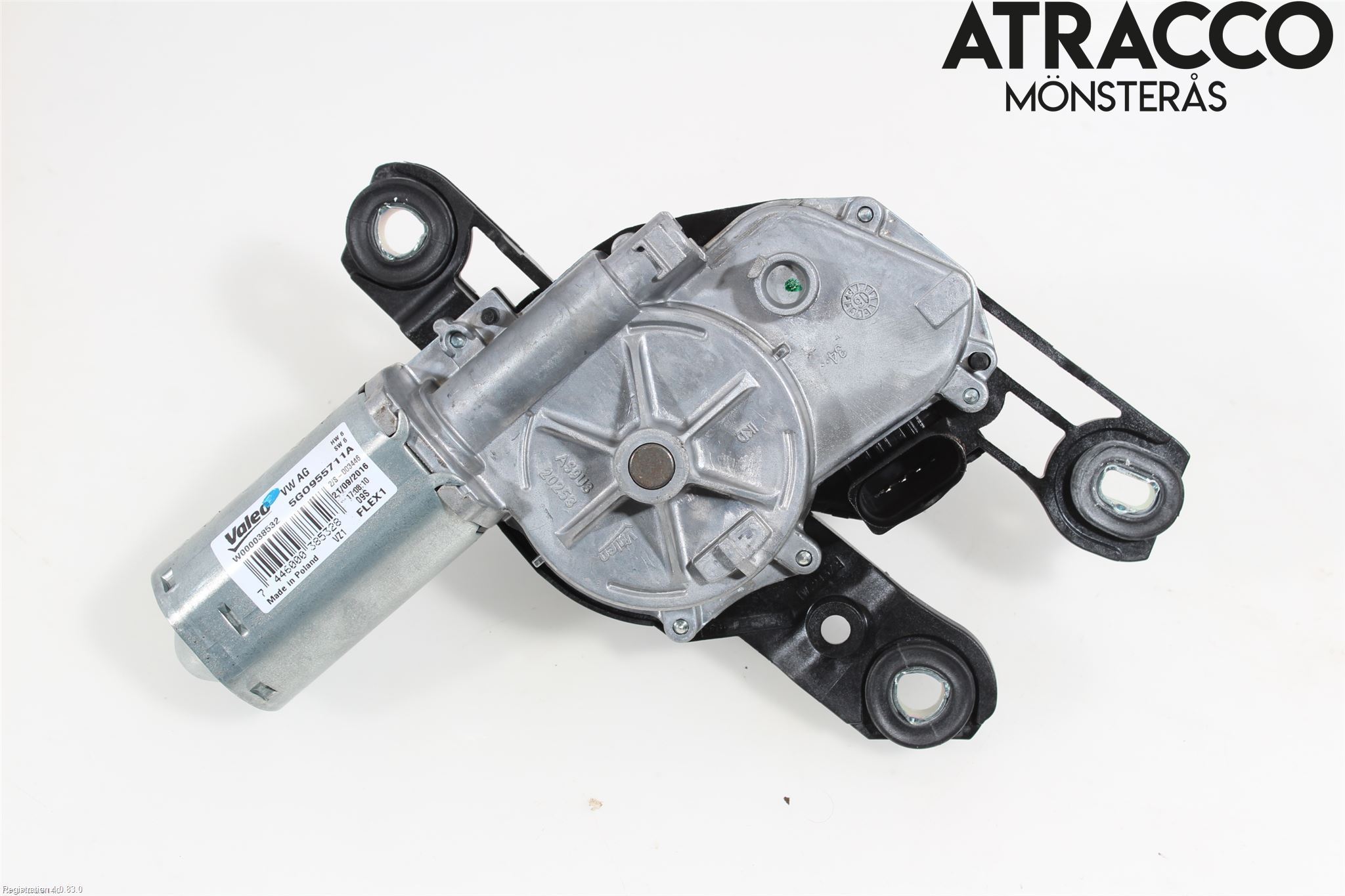 Volkswagen VW PASSAT 15-19 Torkarmotor Baklucka