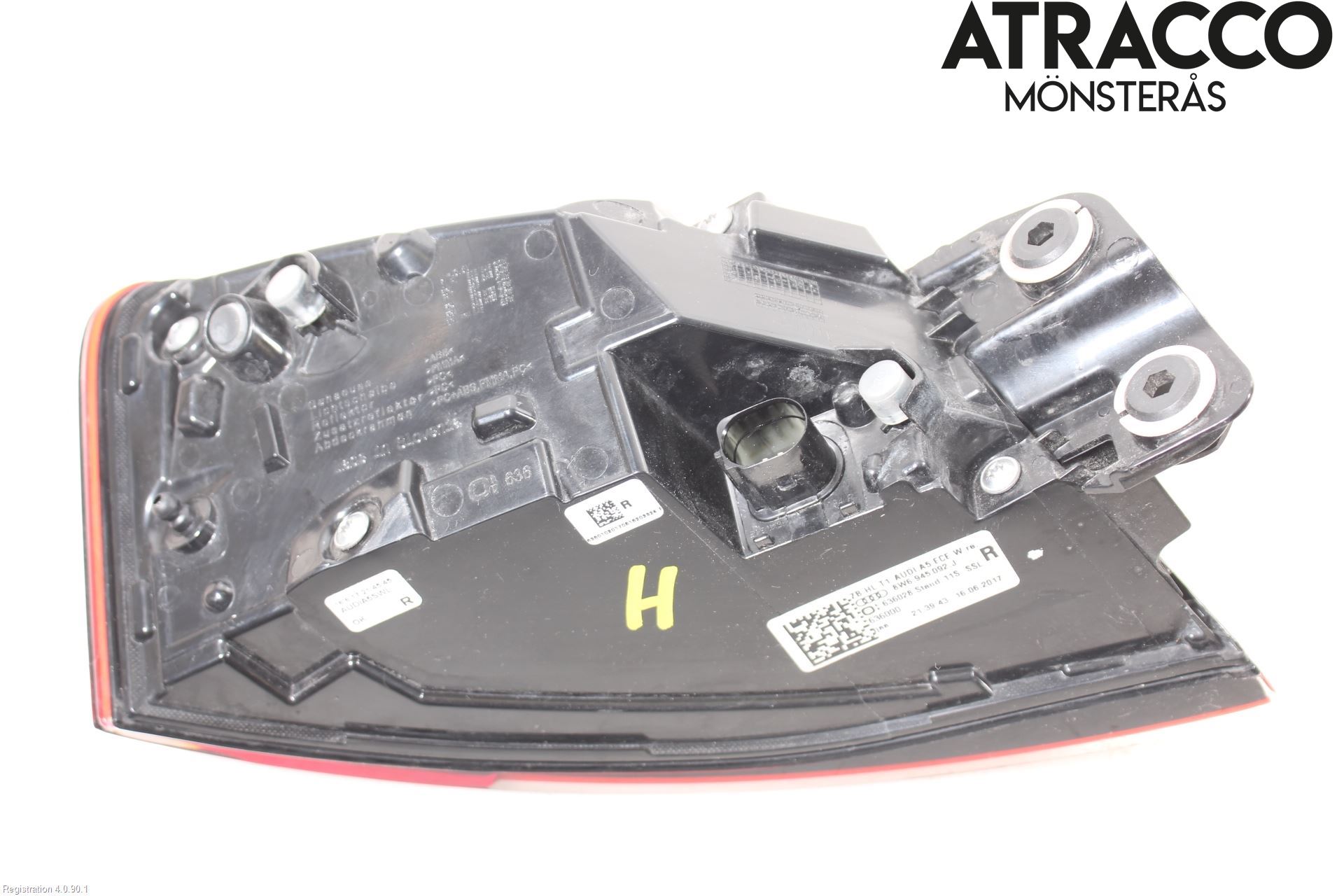 Audi A5 17- Bakljus Höger