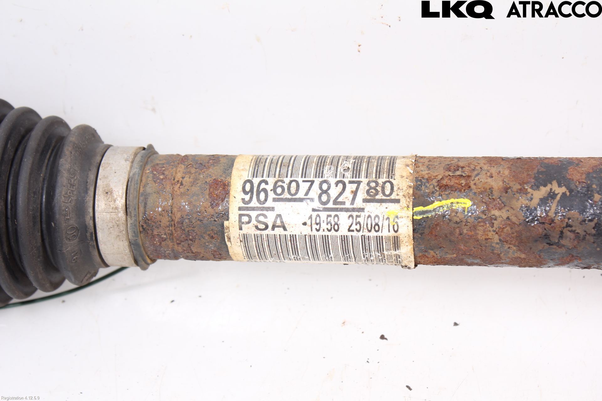 Peugeot PARTNER 16-18 Drivaxel Fram Höger