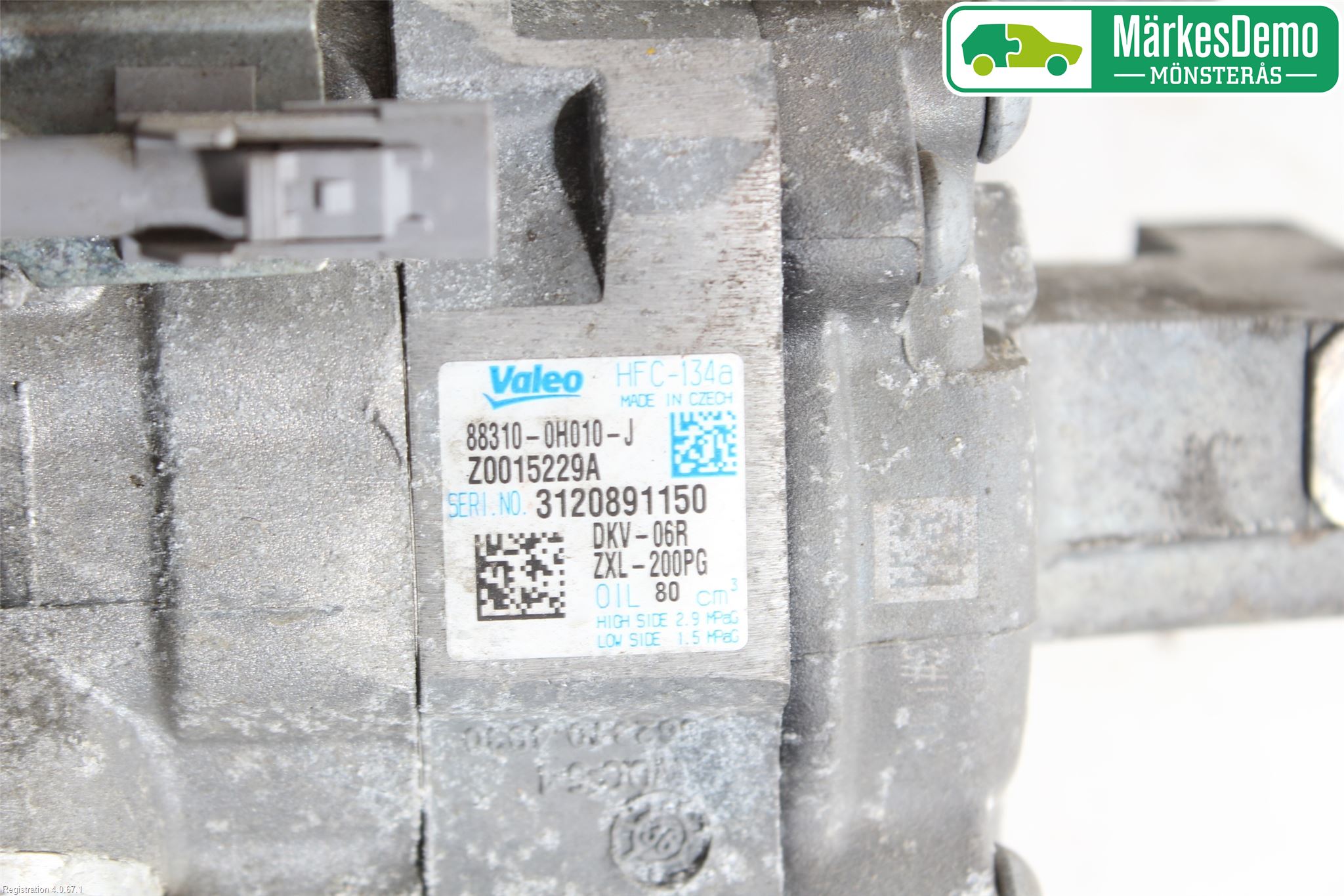 Citroen C1 06-13 Ac Kompressor