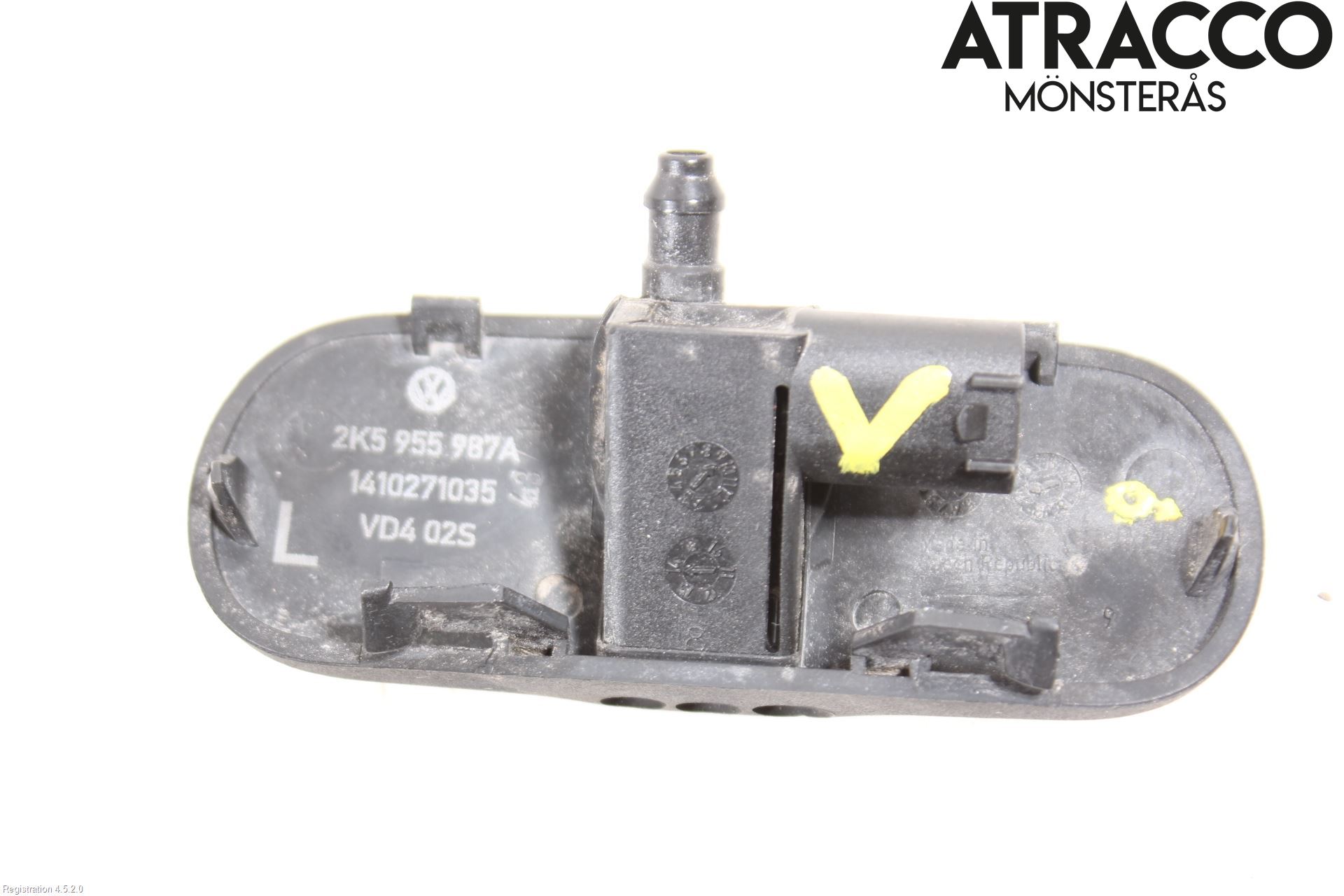 Volkswagen VW CADDY 11-15 Spolarmunstycke Rutor