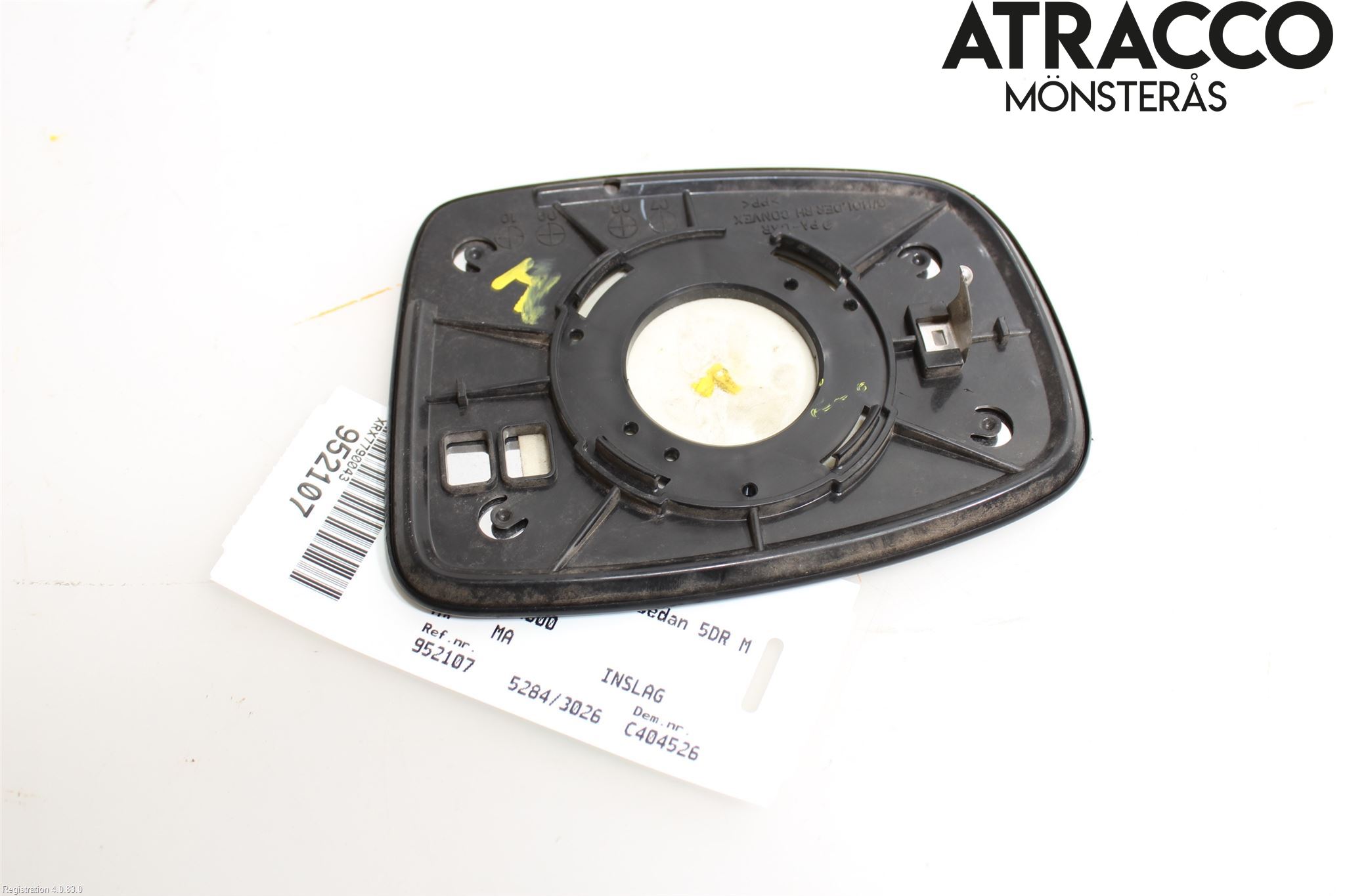 Hyundai i10 PA 08-13 Spegelglas Hö