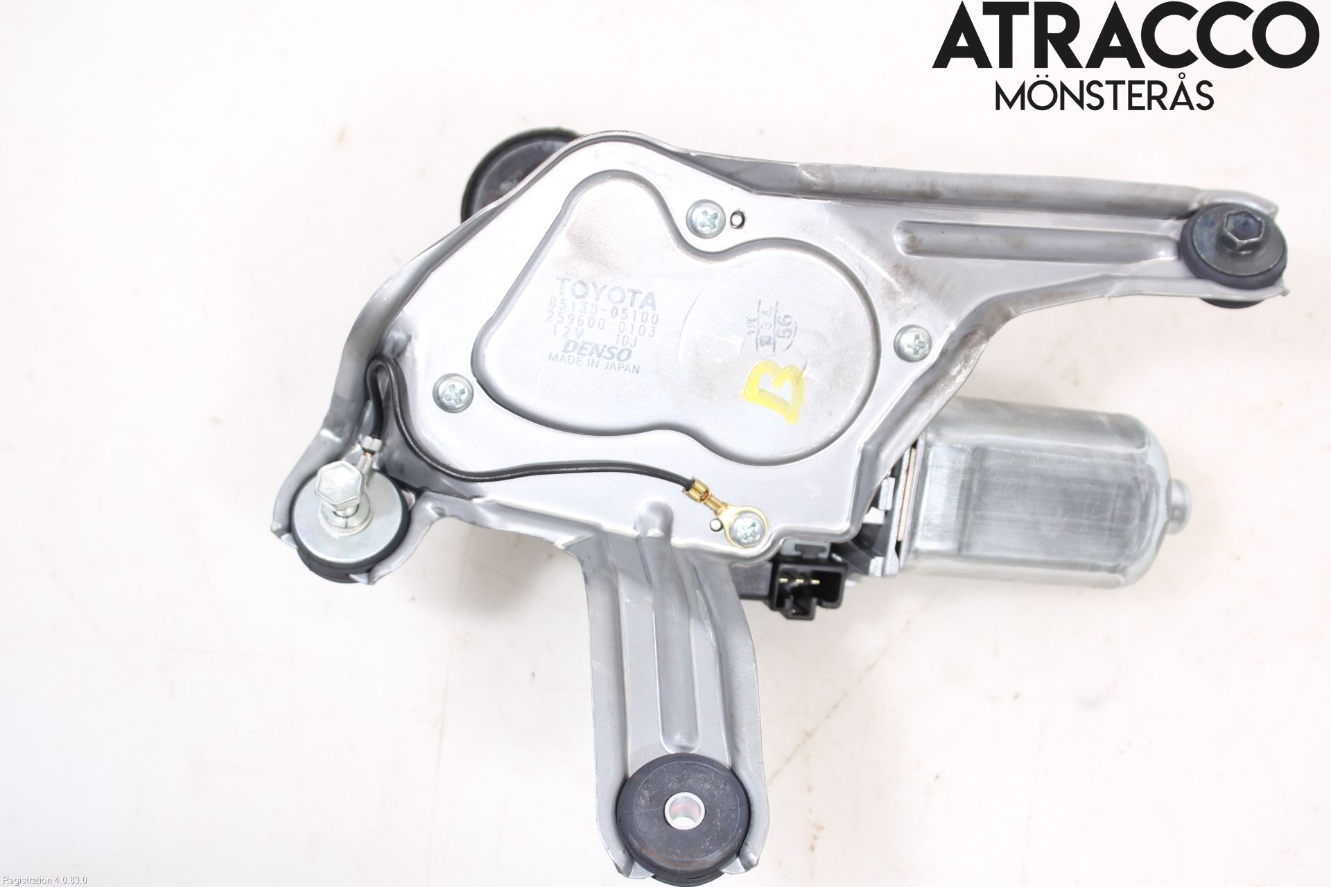Toyota AVENSIS 07-08 Torkarmotor Baklucka