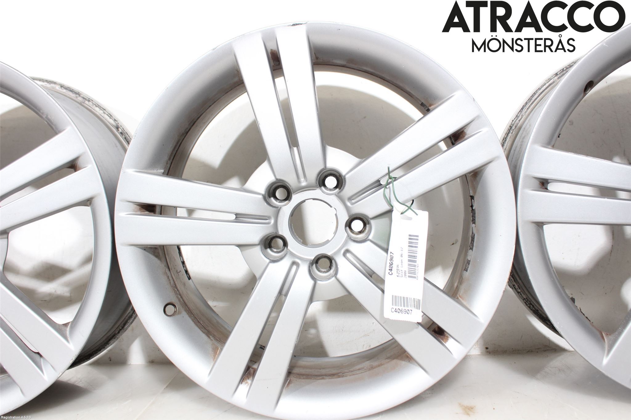 Seat LEON 06-12 Fälgsats Aluminium