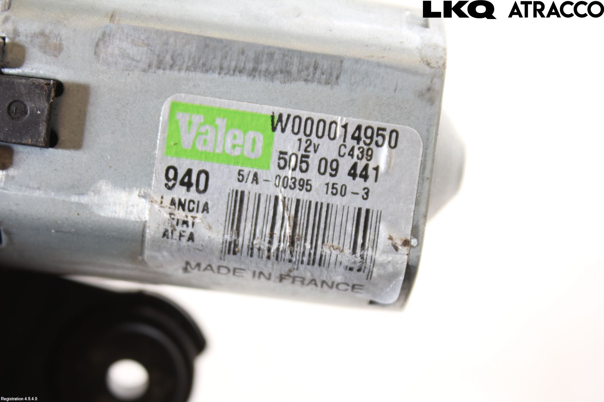 Alfa GIULIETTA Torkarmotor Baklucka