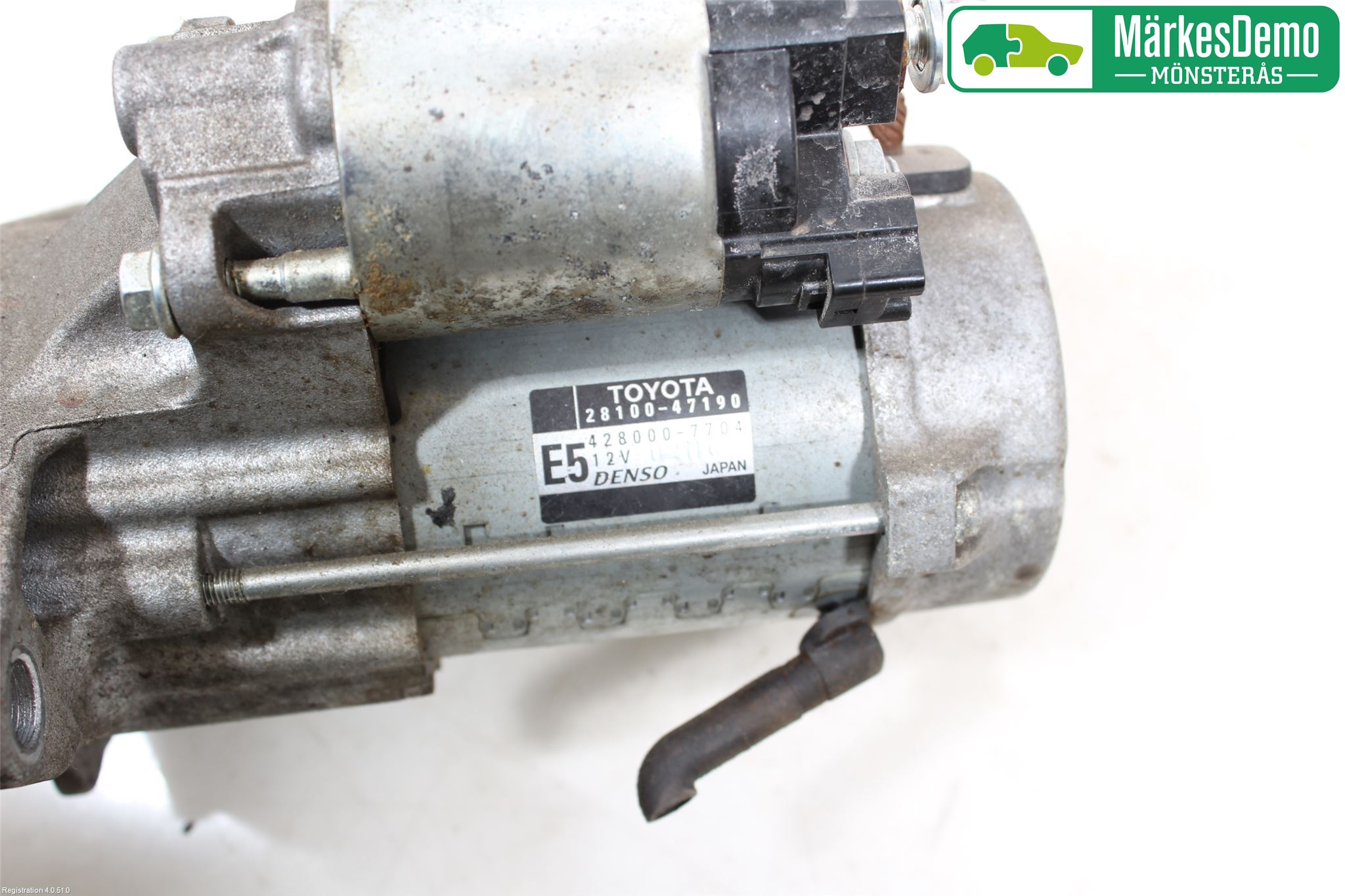 Toyota VERSO-S 11-16 Startmotor