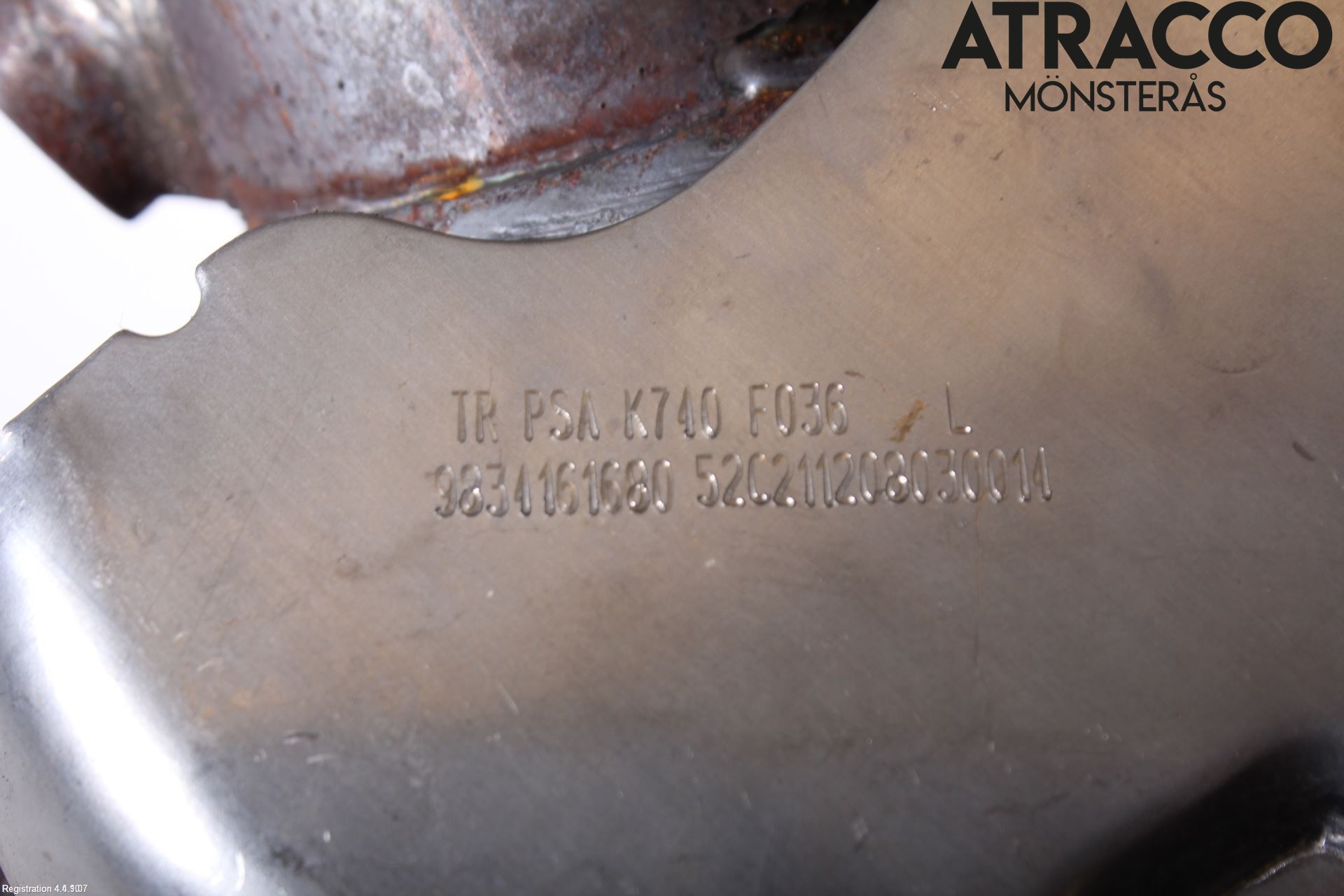 Opel GRANDLAND X 18- Katalysator