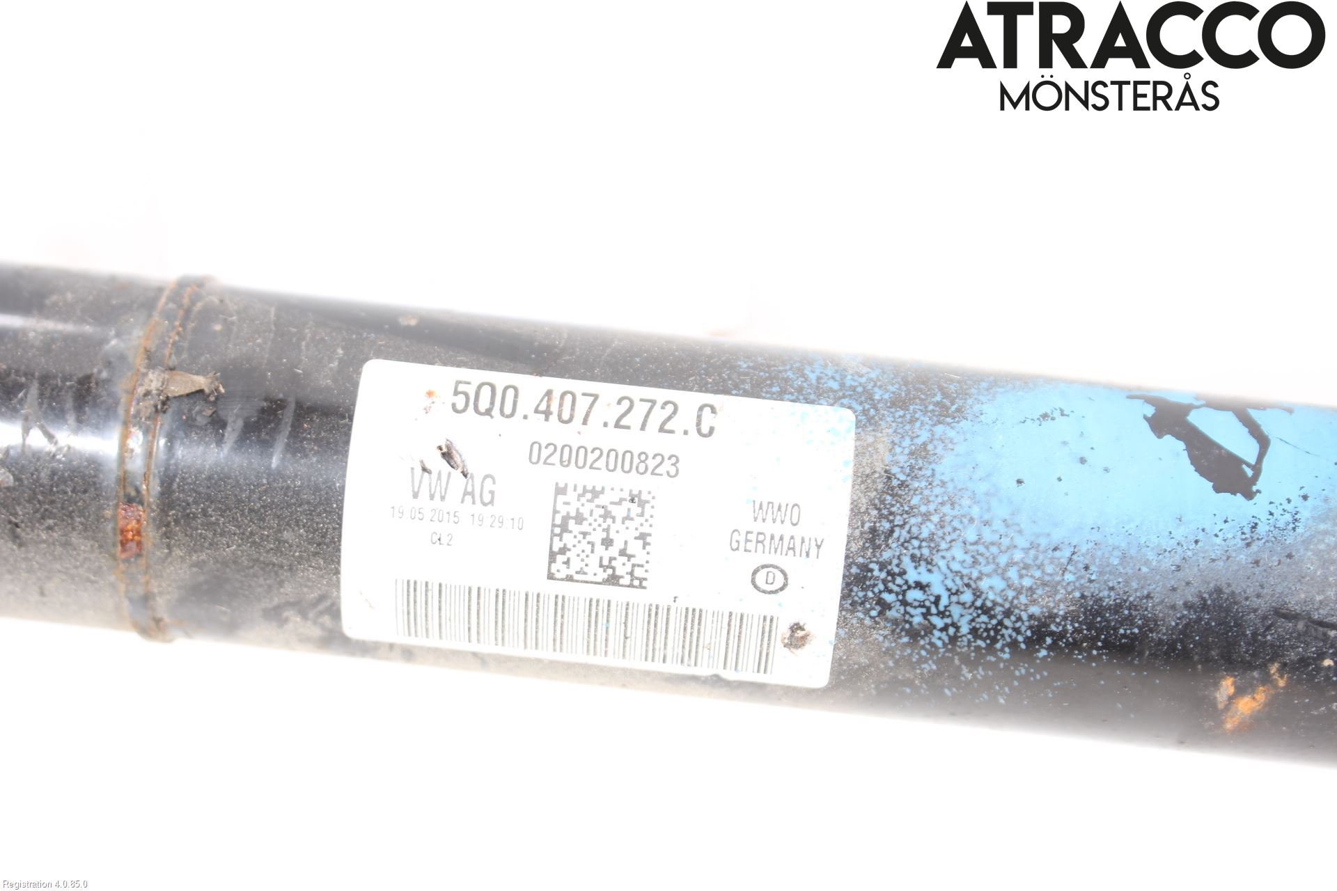 Volkswagen VW GOLF / E-GOLF VII 13-20 Drivaxel Fram Höger