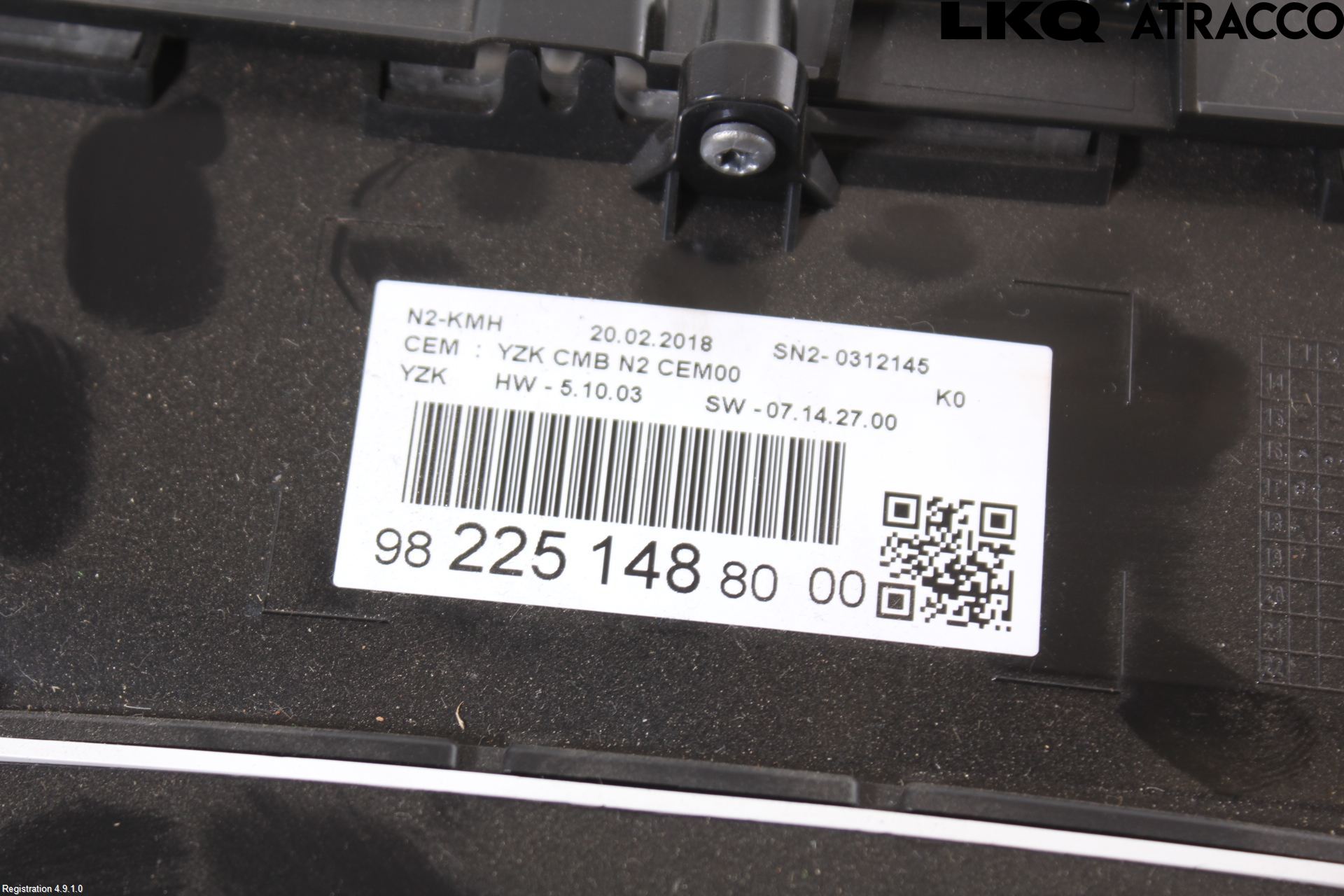 Peugeot EXPERT/E-EXPERT 17- Instrument Komb