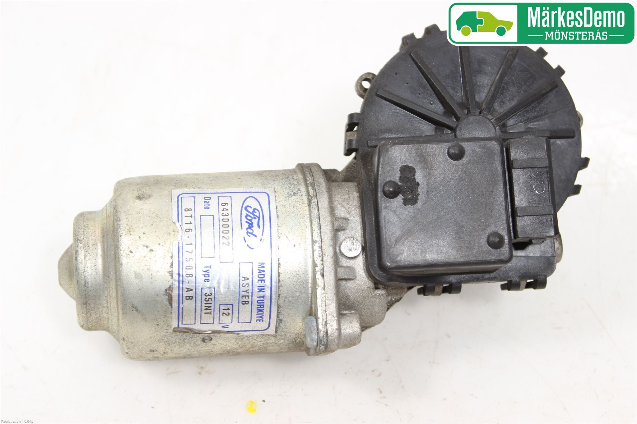 Ford TRANSIT CONNECT 09-13 Torkarmotor Vindruta