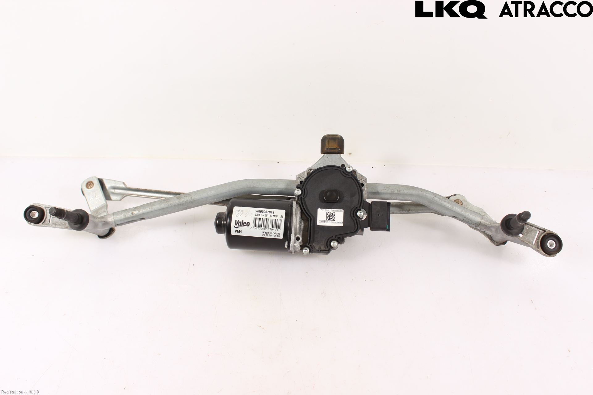 Citroen JUMPY/E-JUMPY 16- Torkarmotor Vindruta