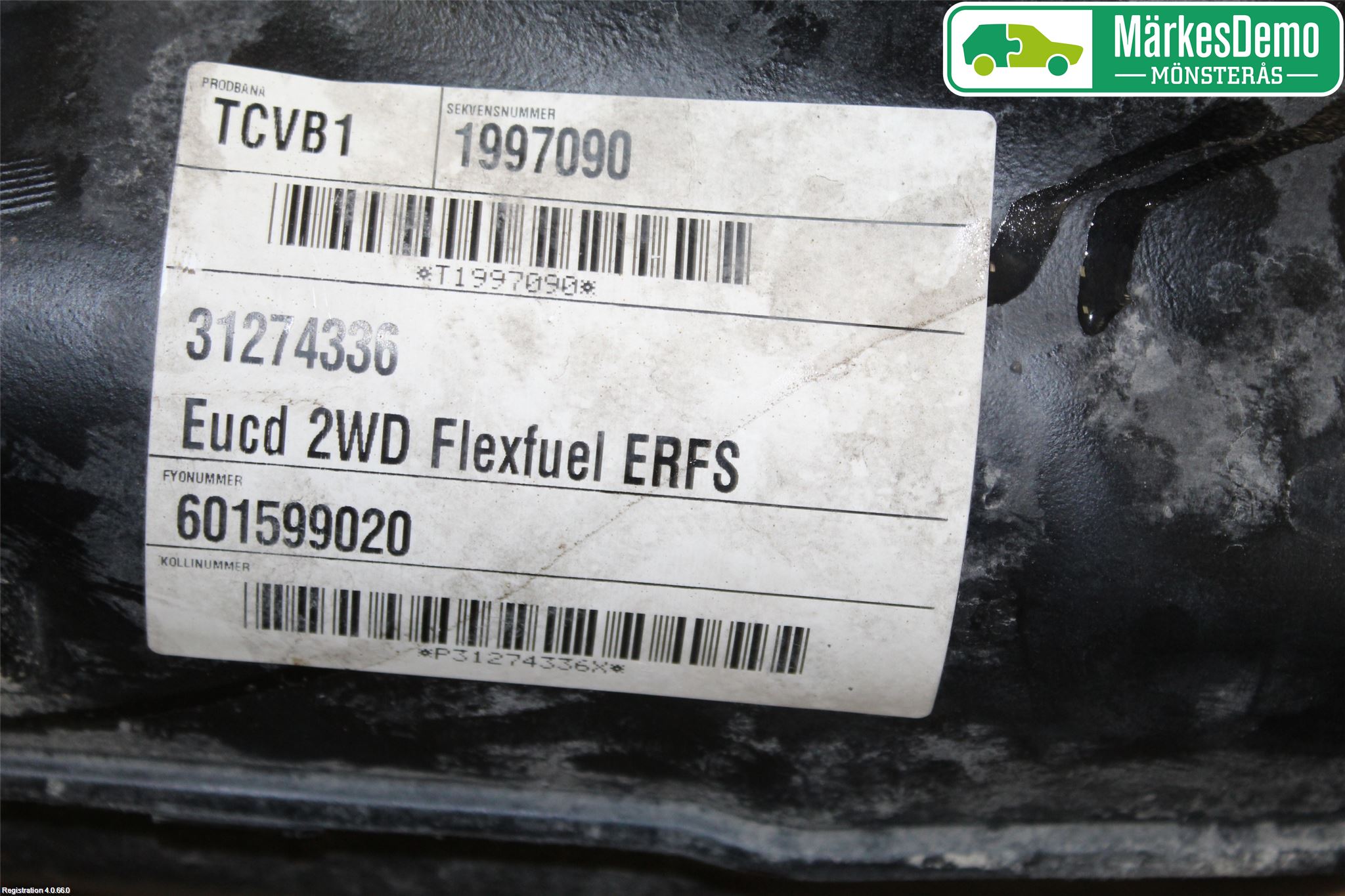 Volvo V70 08-13 Bränsletank